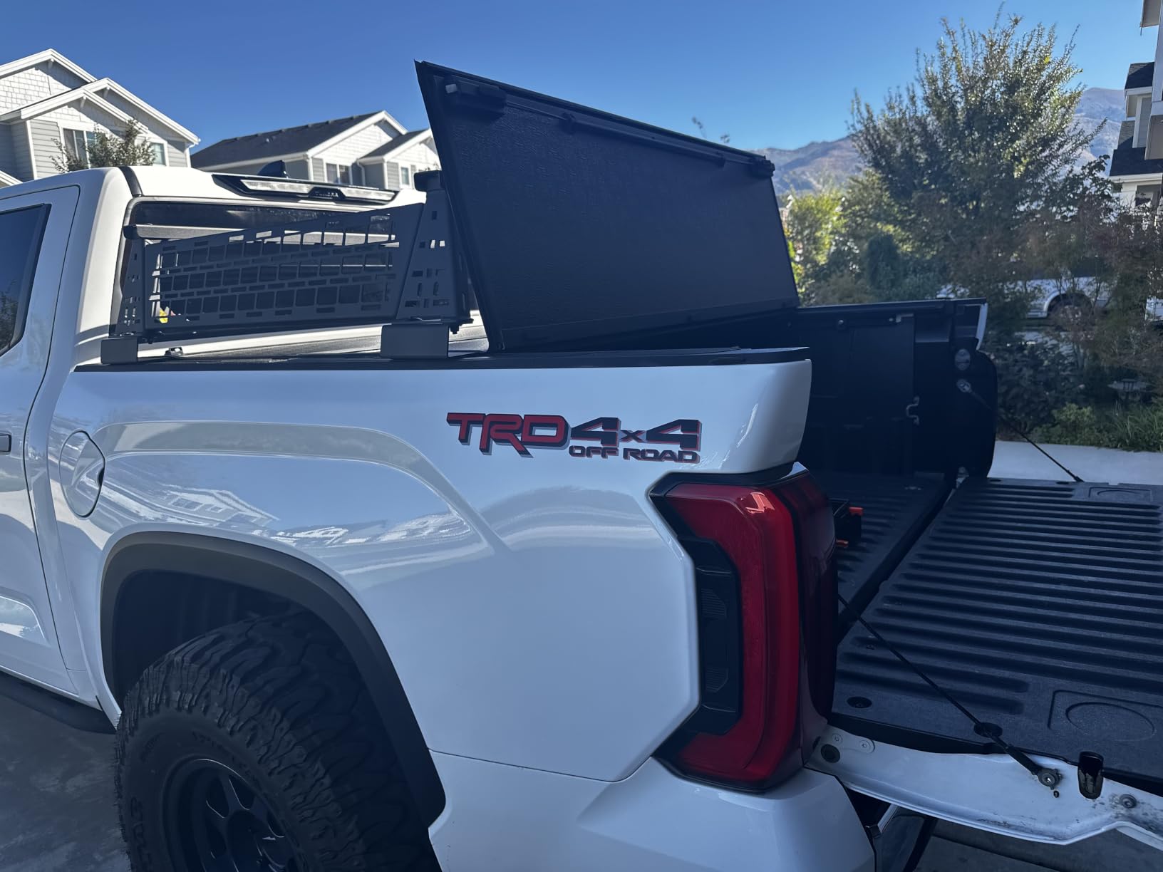 Overland Truck Bed Rack for Full Size Trucks Compatible with Tonneau Cover customer photo 2