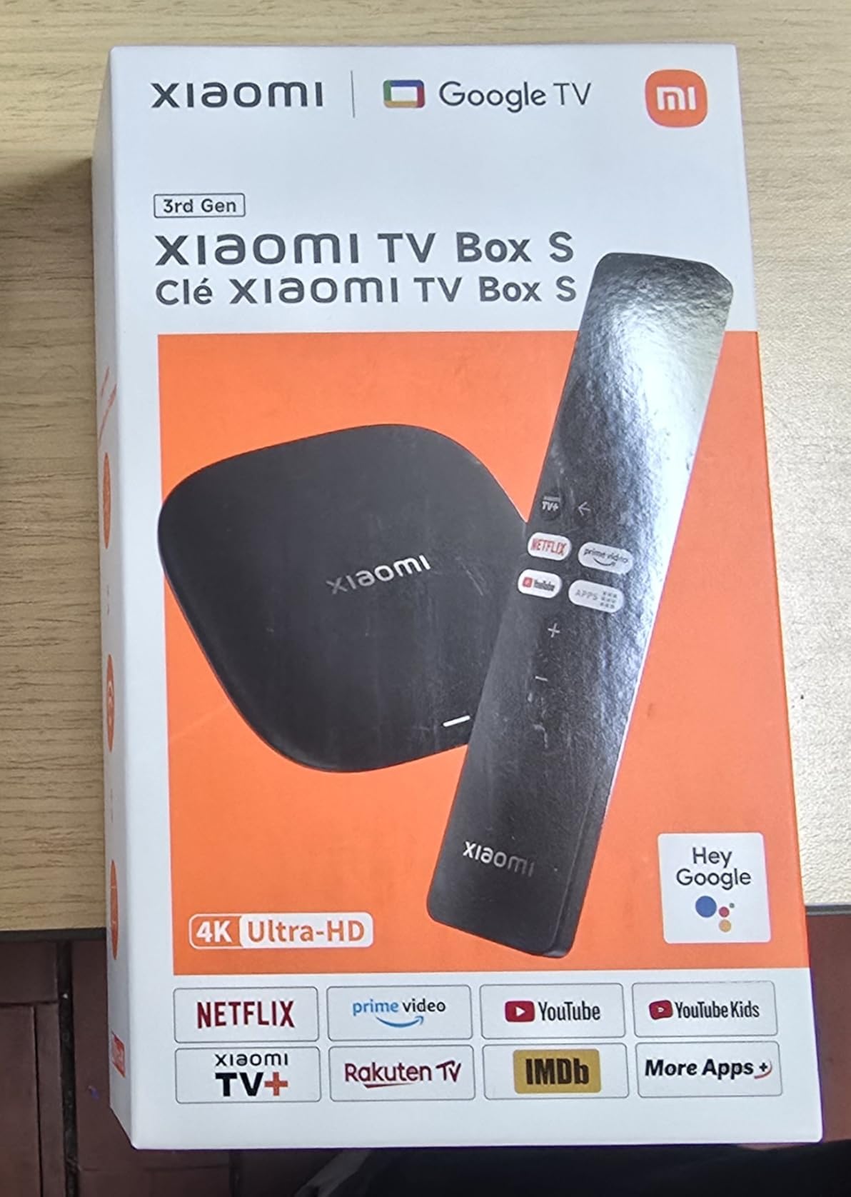 Xiaomi TV Box S 3rd Gen - 4K UHD, Google TV, 32GB Memory, Dolby Vision & Atmos, WiFi 6, HDMI 2.1, Fast Streaming, Compact and Powerful customer photo 1