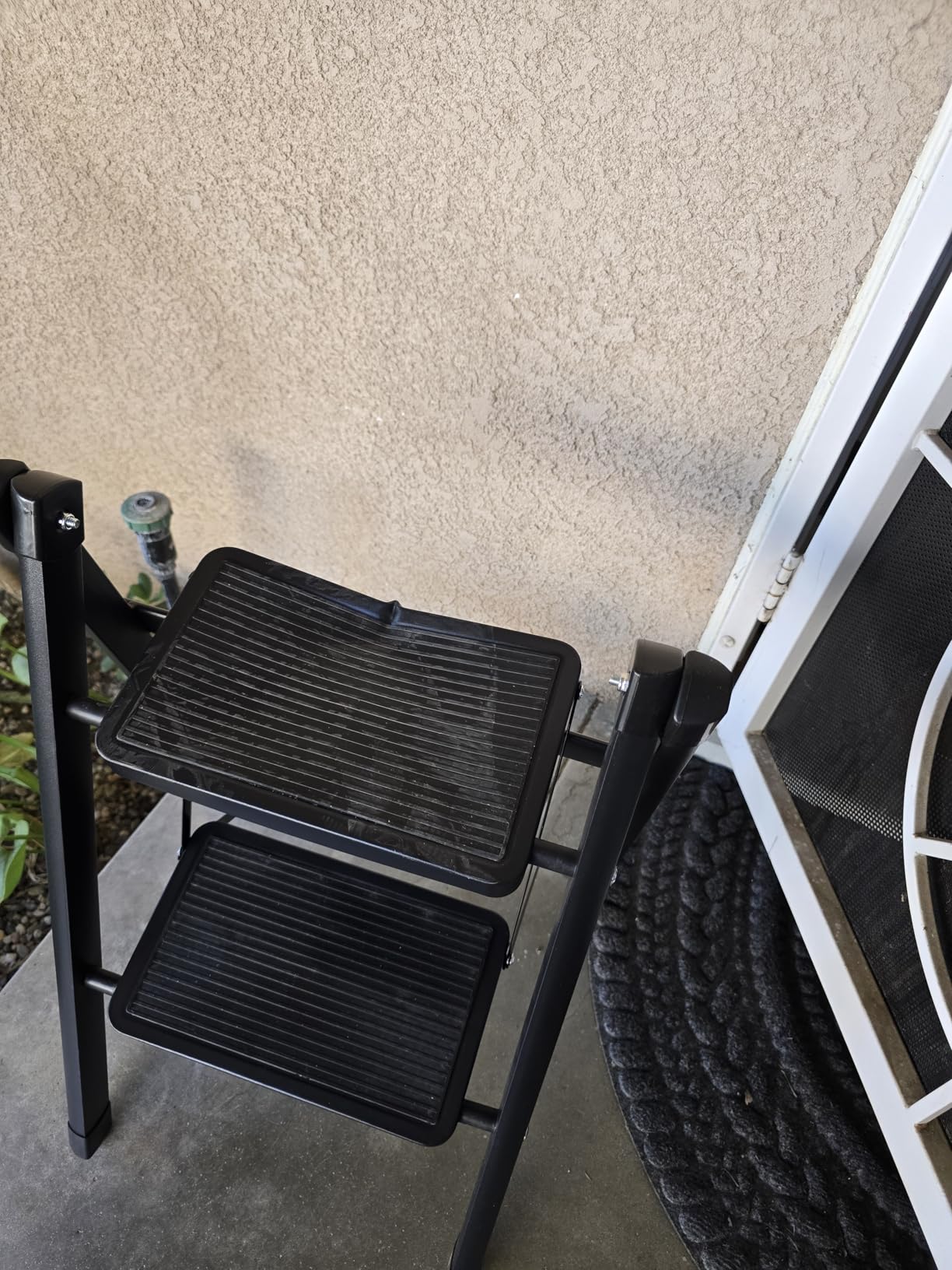 Foldable Spa Hot Tub Steps, Non-Slip 2 Step Stool Pool Ladder customer photo 1