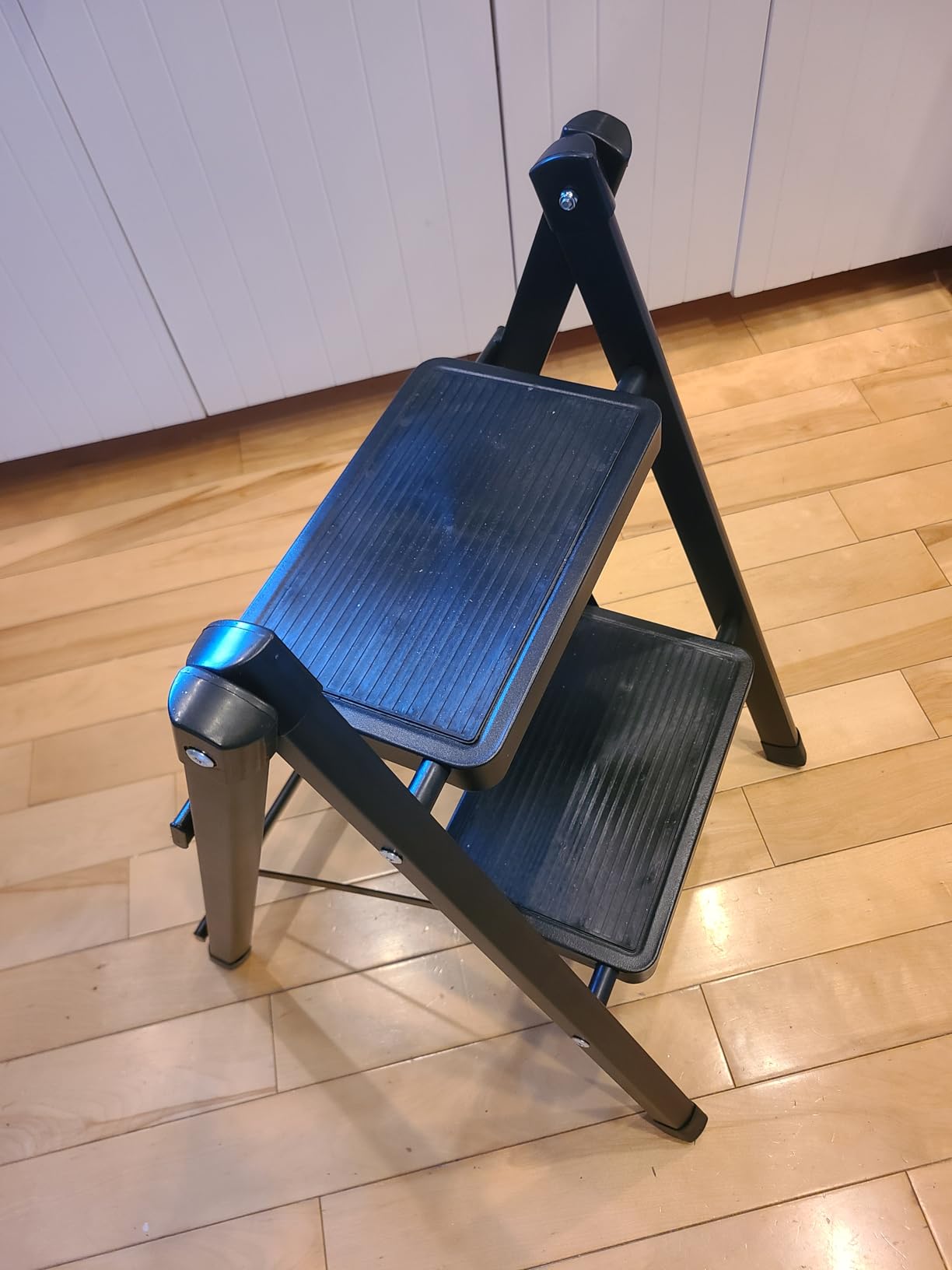 Foldable Spa Hot Tub Steps, Non-Slip 2 Step Stool Pool Ladder customer photo 2