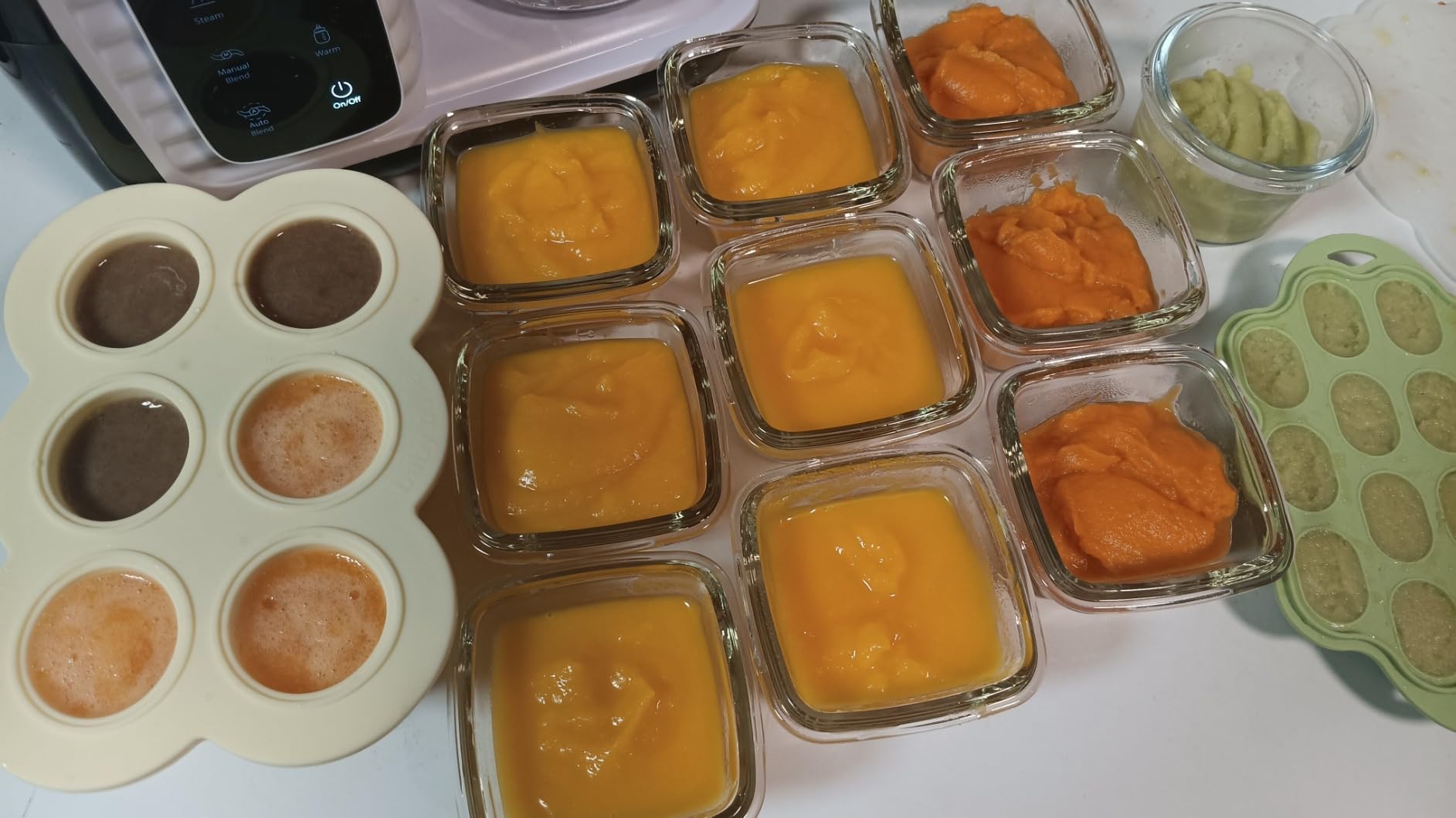MOMYEASY Baby Food Maker, Baby Food Processor with Steam & Grinding customer photo 2