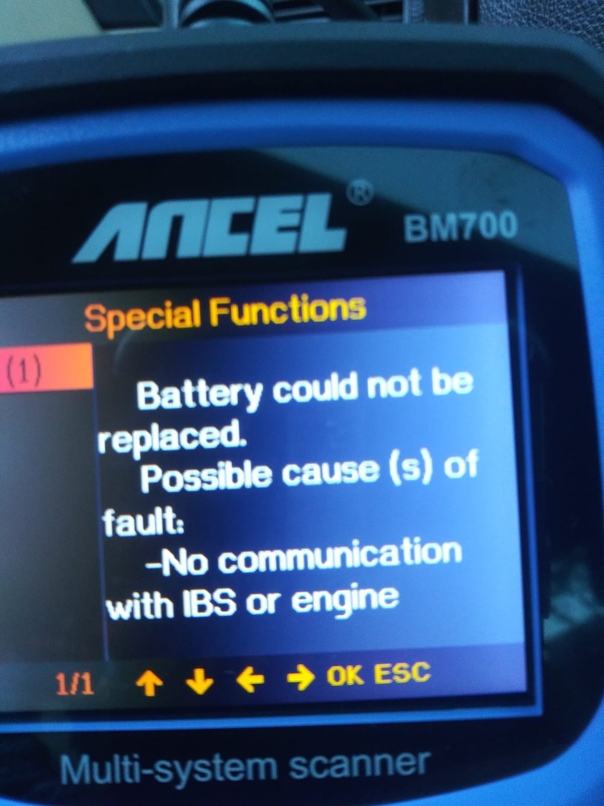 ANCEL BM700 PRO Fit for BMW Scanner - Battery Registration Tool, Code Reader for BMW/Mini/RR, Advanced OBD2 Scanner Auto V-I-N, Full System Diagnostic for BMW Scan Tool with All Reset Services (Blue) customer photo 2