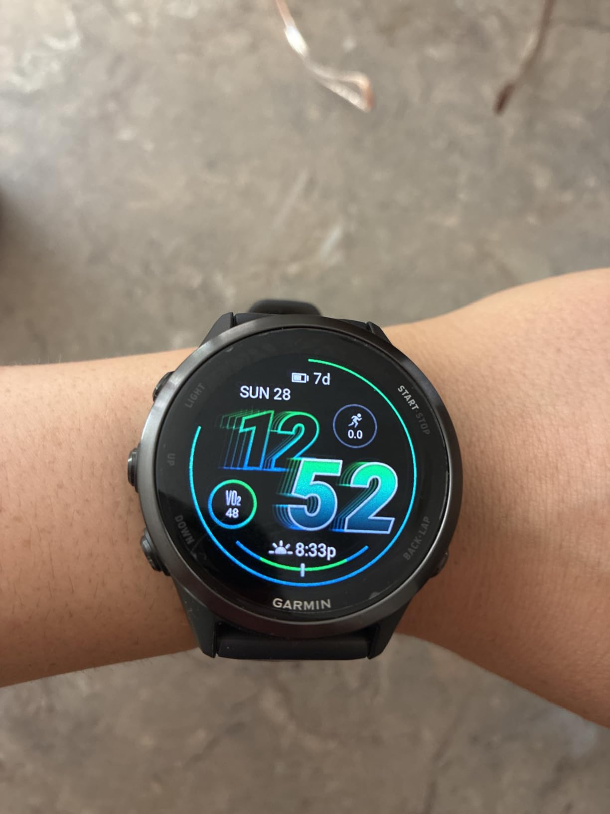 Garmin Forerunner® 570, 47mm, Aluminum, Black customer photo 2