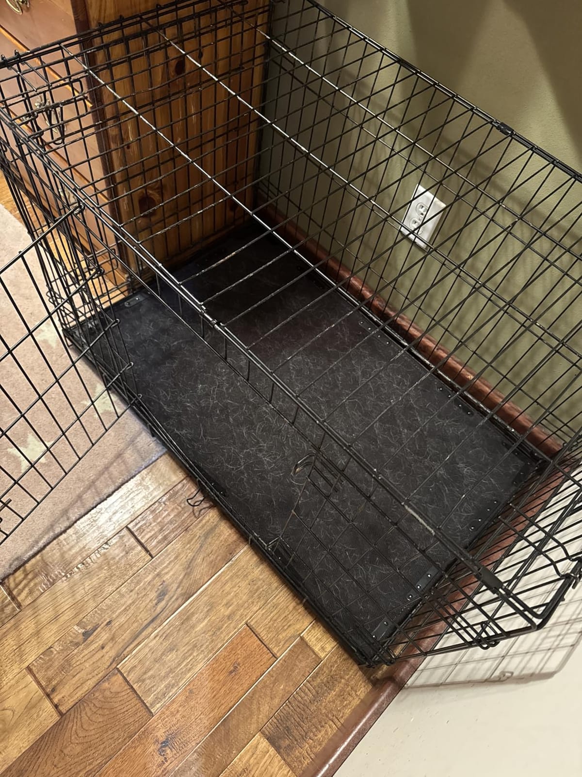 HOMBYS Chew Proof Dog Bed Mat with 12 Metal Rivets - Indestructible Kennel Pad for Teething Puppies & Aggressive Chewers, Durable Waterproof Crate Mat for Small Dogs, 23