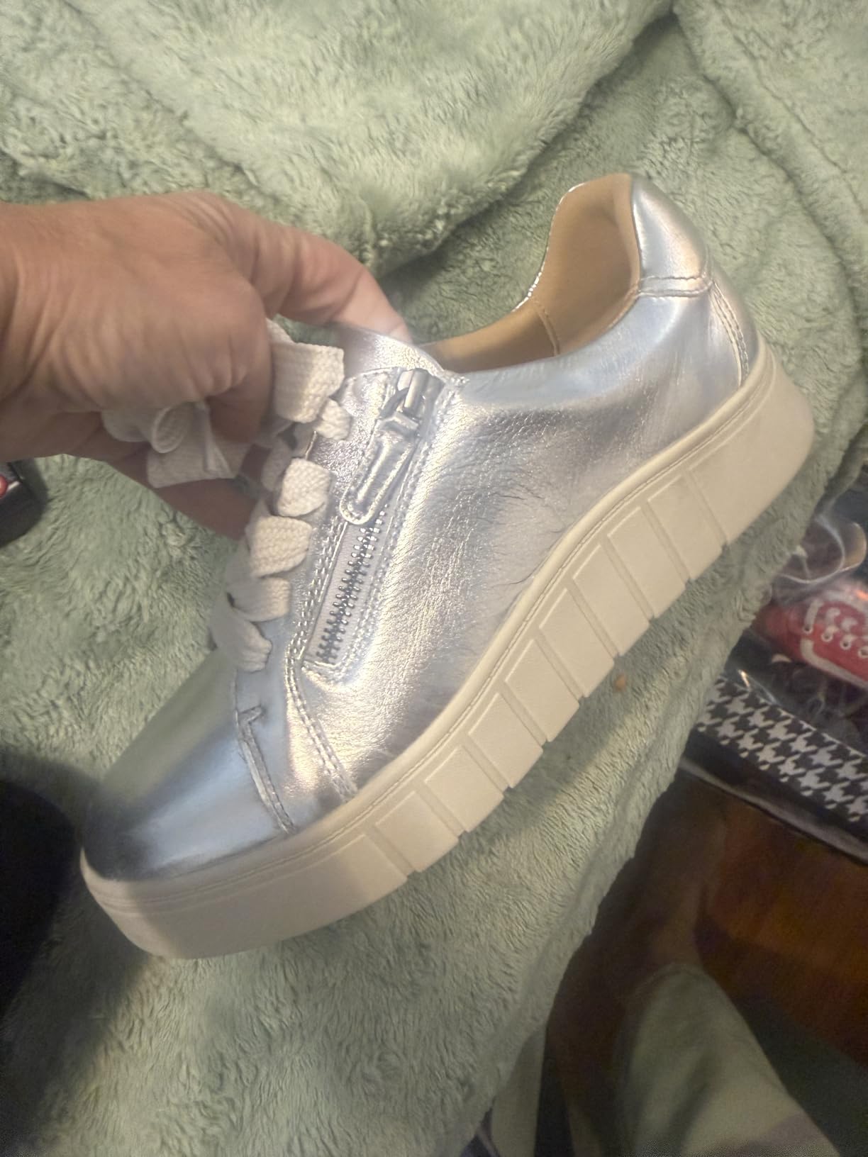 Clarks Women's Mykah Joy Platform Sneaker customer photo 2