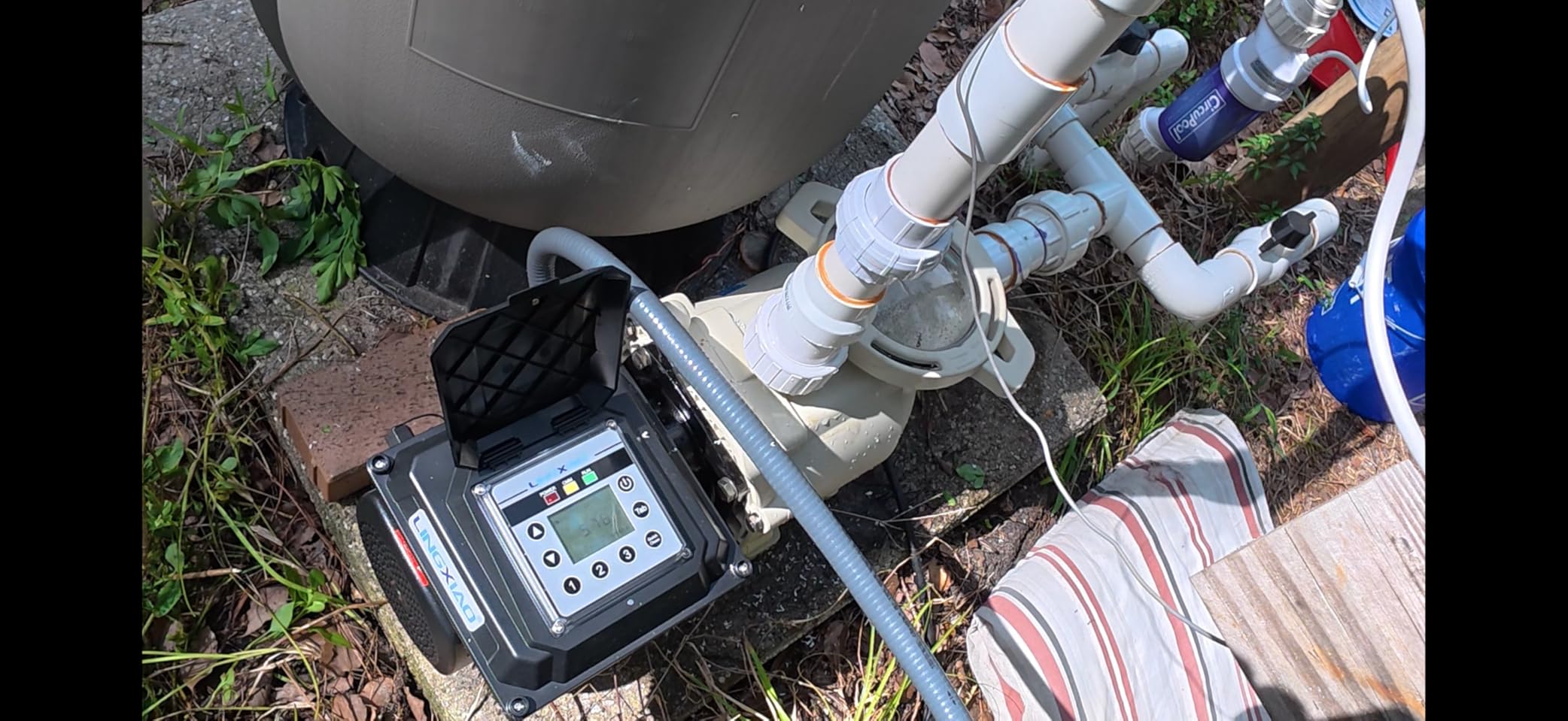 Smart Variable Speed Pool Pump 2 HP, 115/208-230V, In/Above Pool Pump With Smart Life APP Control, Energy Star Certificate, High Flow & Self Priming - (2025 New Upgrade) customer photo 1