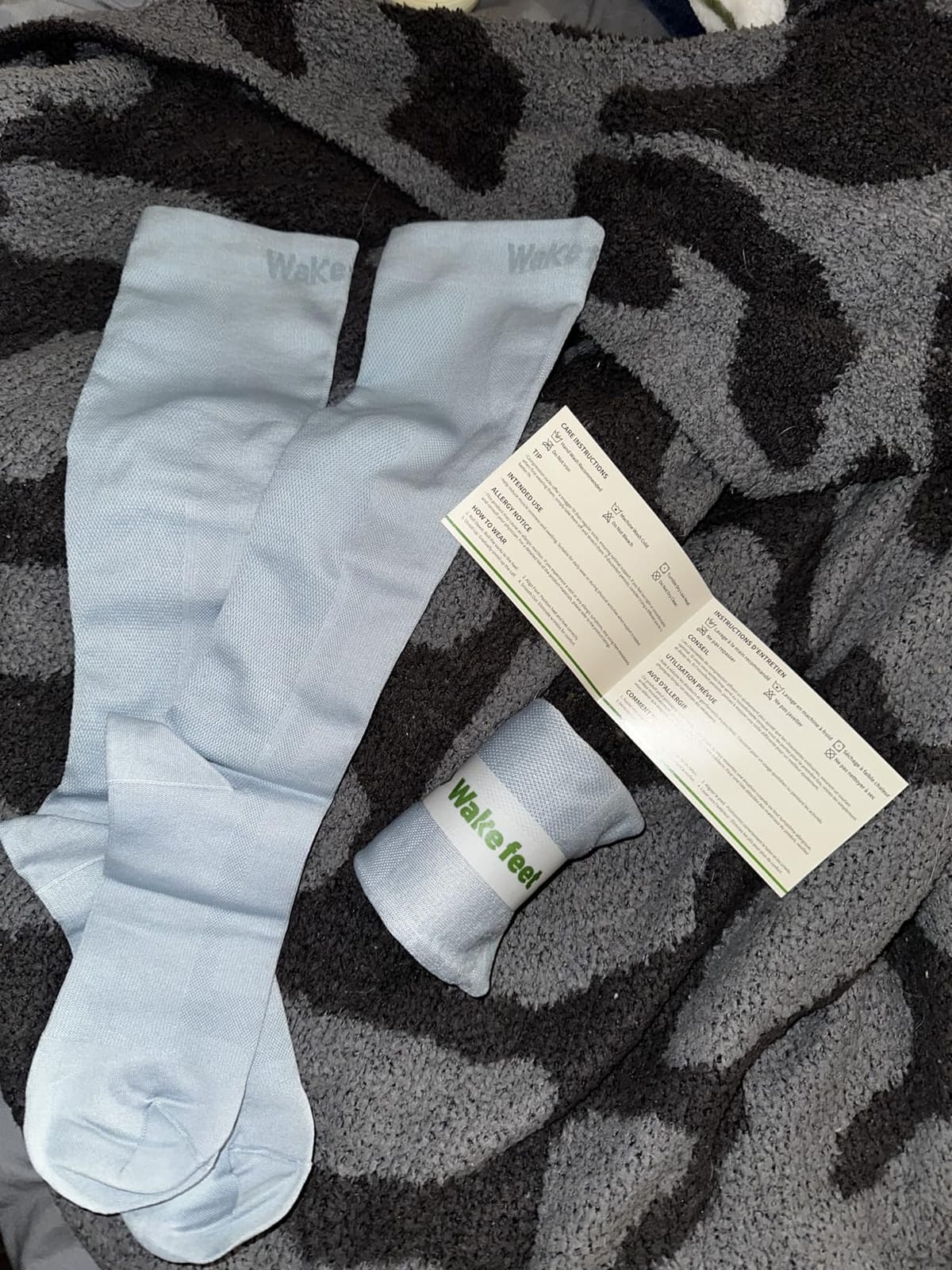 Pregnancy Compression Socks for Women, 2Pairs 15-20mmHg Maternity Compression Stocking for Swelling Circulation Long Standing customer photo 2