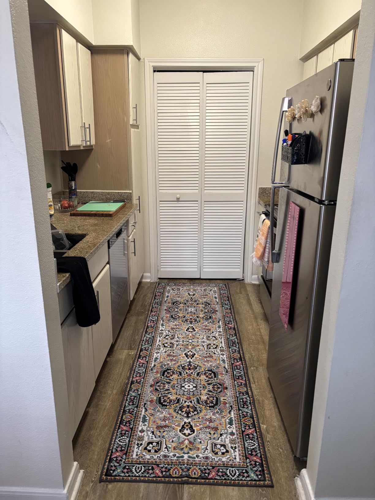 Washable Area Rug 5' x 7' Vintage Traditional Persian Mat customer photo 1