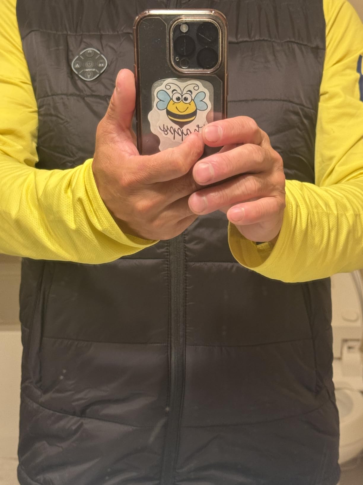 KOVNLO Heated Vest for Men With Battery Pack Included, Smart Controller with Lights-out Design, Electric Heated Jackets customer photo 1