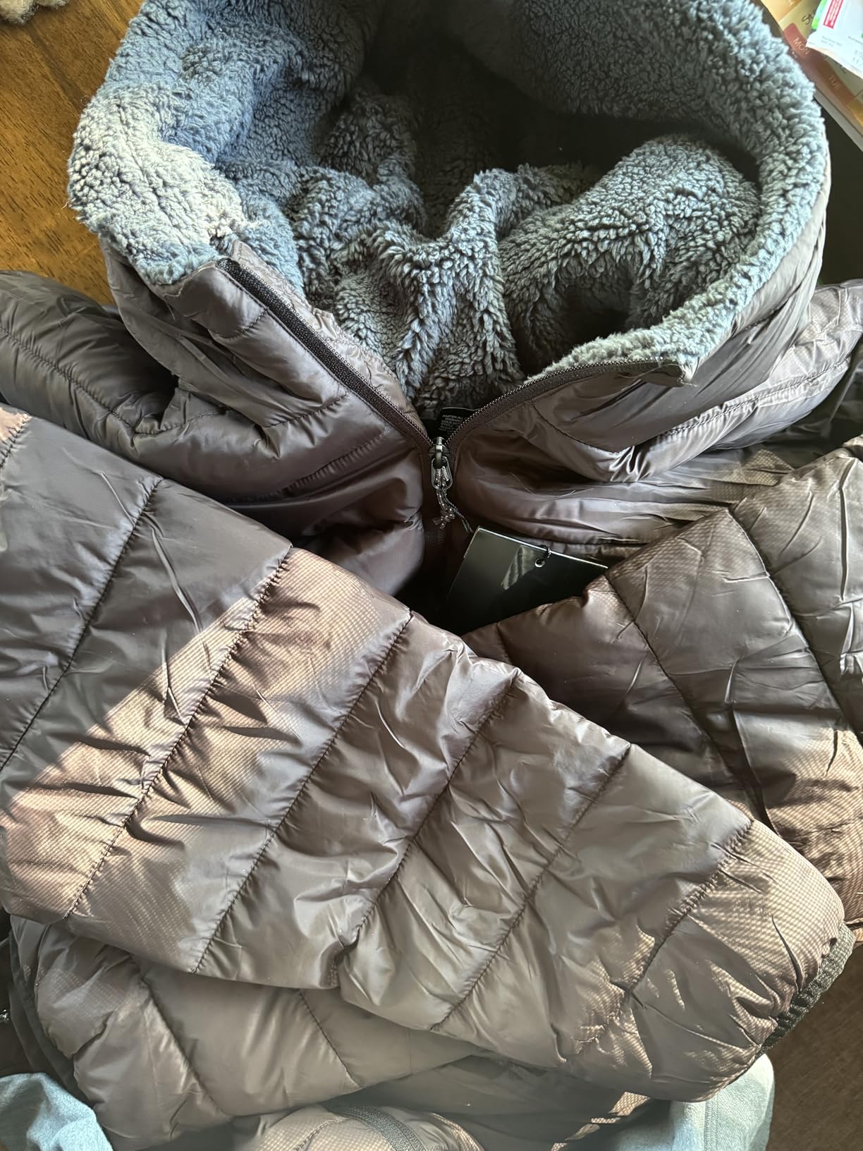 Gerry Mens Puffer Coat - Heavyweight Sherpa Lined Winter Jacket with Hood customer photo 2