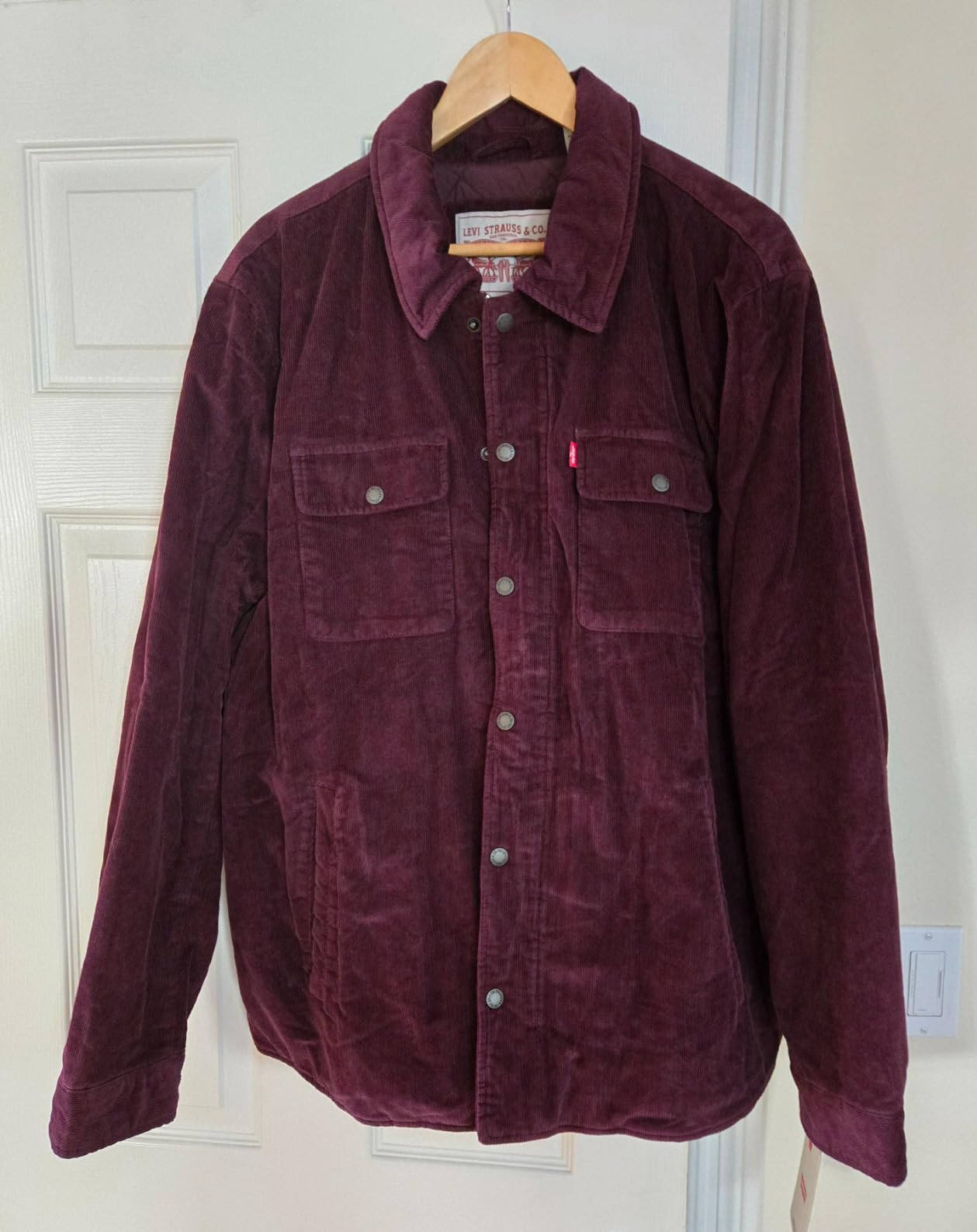 Levi's Men's Corduroy Shirt Jacket Coat customer photo 1