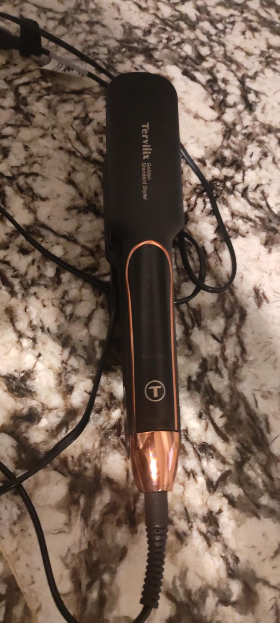 Terviiix Flat Iron Hair Straightener, 1-3/4 Inch Wide Plate | Ceramic & Tourmaline, Salon-Grade One-Swipe Results, Straightens Thick, Curly, Black & Natural Hair, Professional Heat customer photo 1