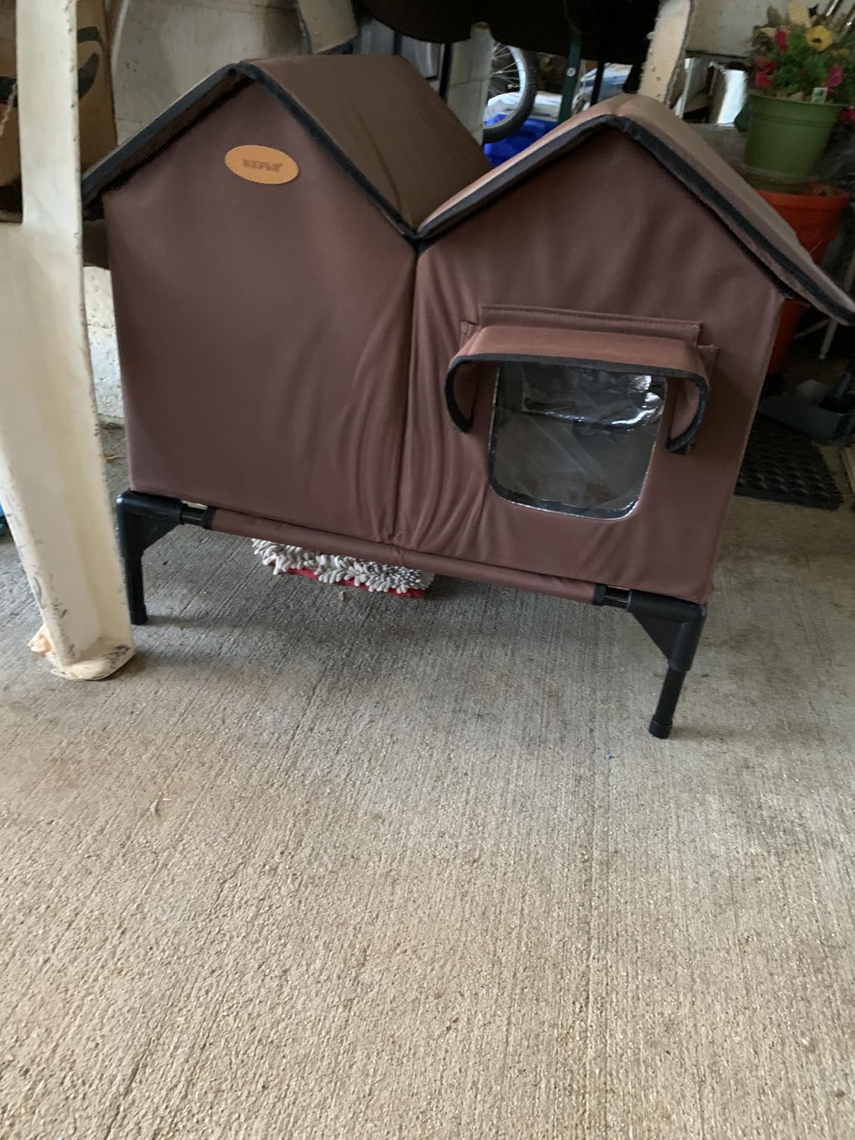Outdoor Heated Cat House for Outside, Heated Outdoor Cat House Weatherproof customer photo 1