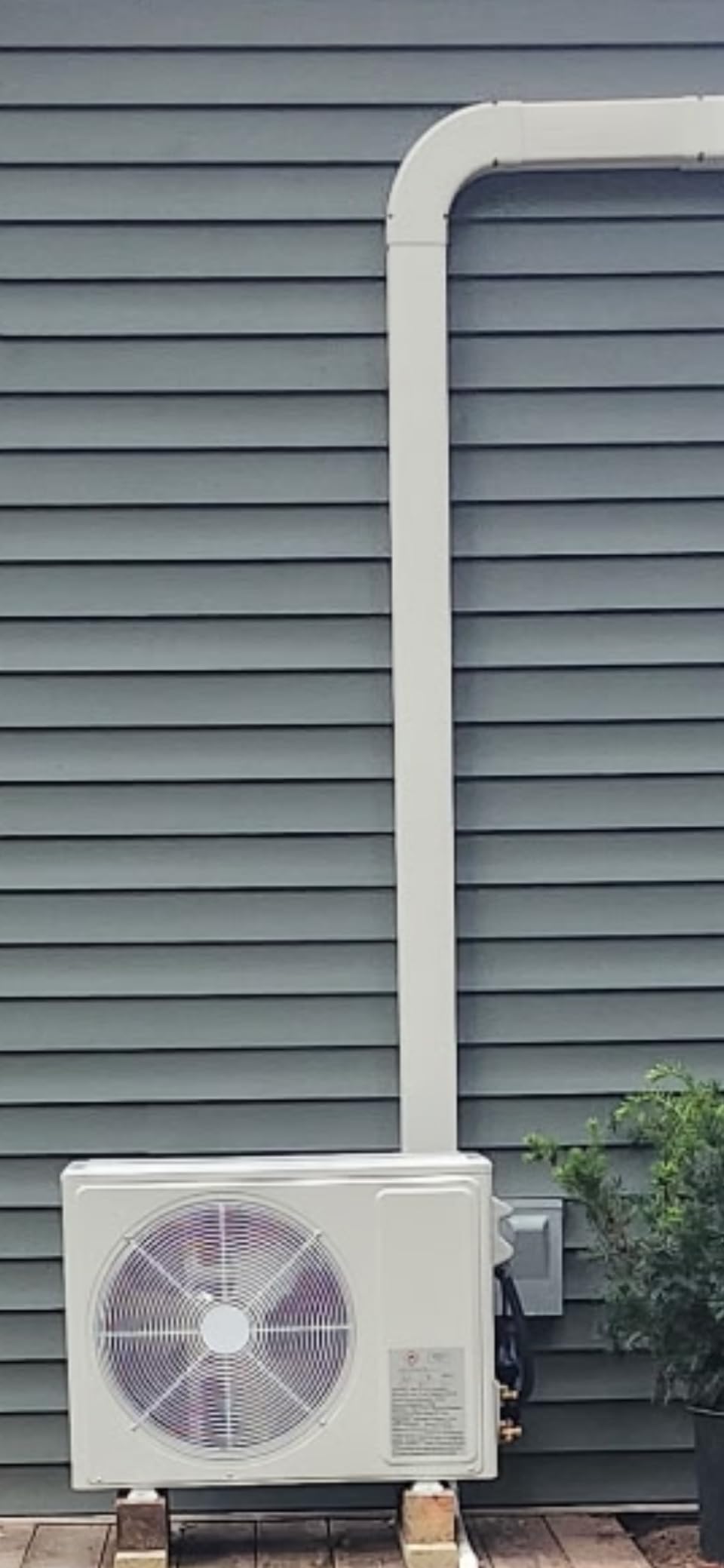 18000BTU Mini Split Air Conditioner Heat Pump, 19 SEER2 Inverter Compressor AC Unit Cools Rooms up to 1250 Sq. Ft, 230V Ductless Split AC with Pre-Charged Condenser & Installation Kit customer photo 2