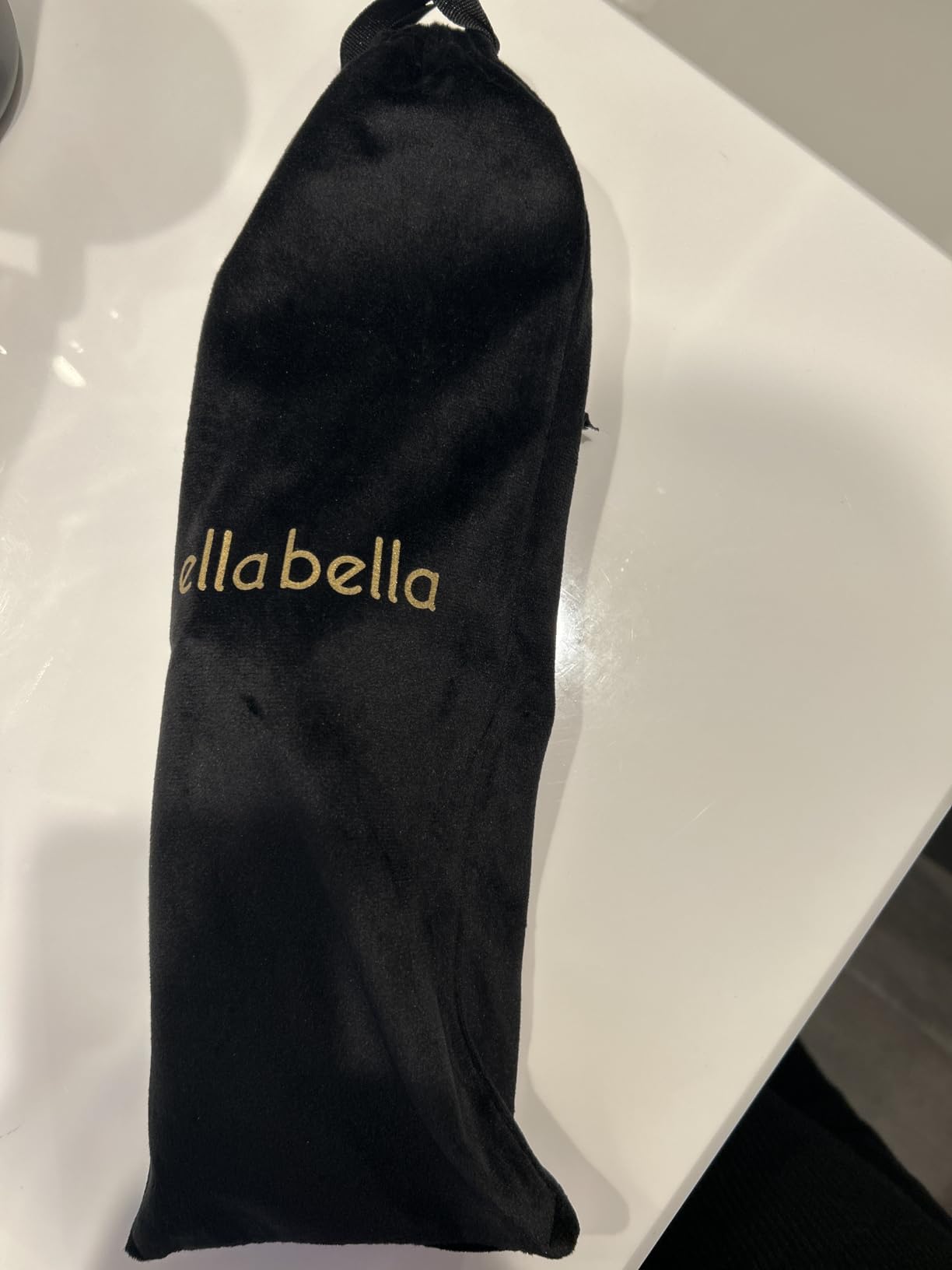 ELLA BELLA® Titanium Flat Iron Hair Straightener Slim with Infrared | Professional Straightening Iron for Women - Digital Display for Accurate Temperature Control. Good Housekeeping Featured customer photo 2