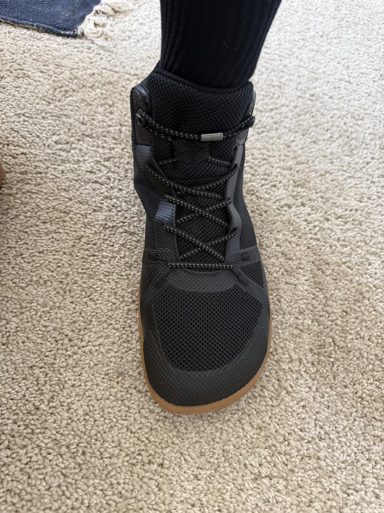 Men's Barefoot Boot - Zero Drop Wide Toe Minimalist Sneakers Ankle Support Hiking Shoes customer photo 1