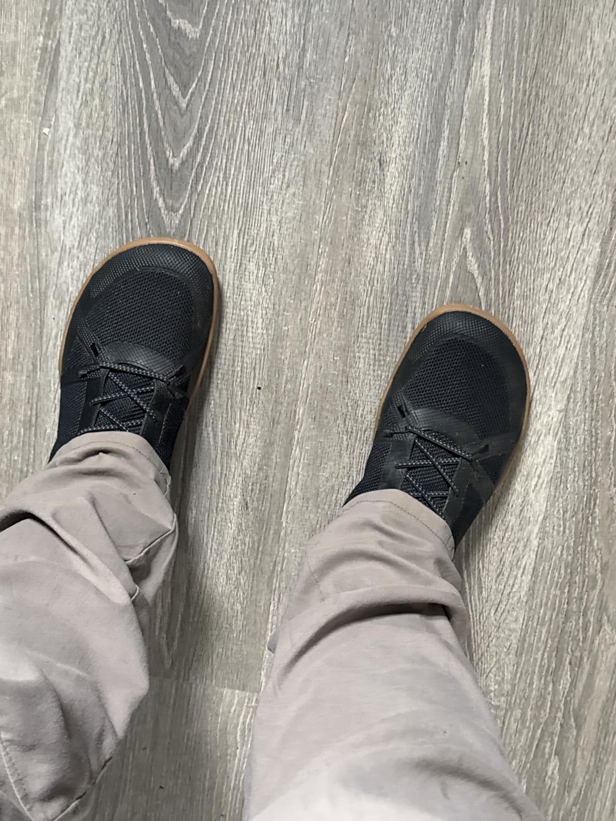 Men's Barefoot Boot - Zero Drop Wide Toe Minimalist Sneakers Ankle Support Hiking Shoes customer photo 2
