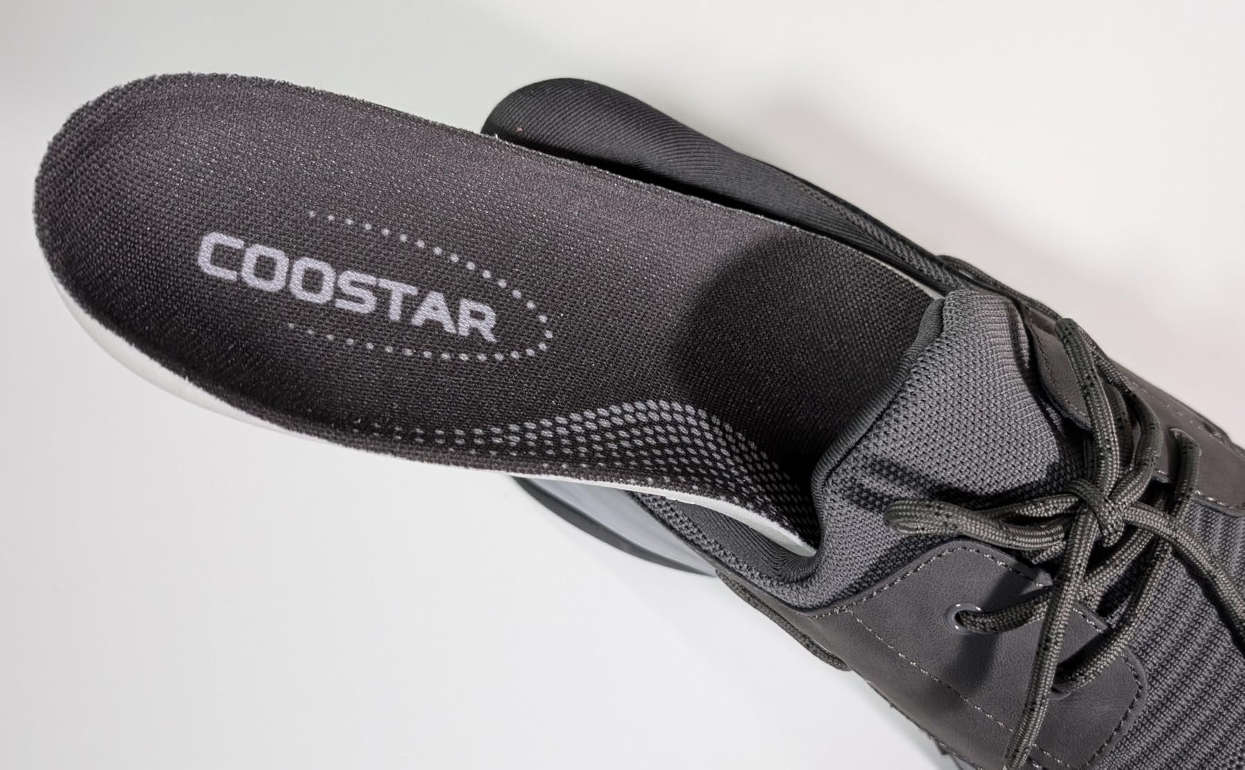 Coostar Slip On Shoes for Men Orthopedic Walking Shoe with Arch Support Hands Free Loafers Casual customer photo 2