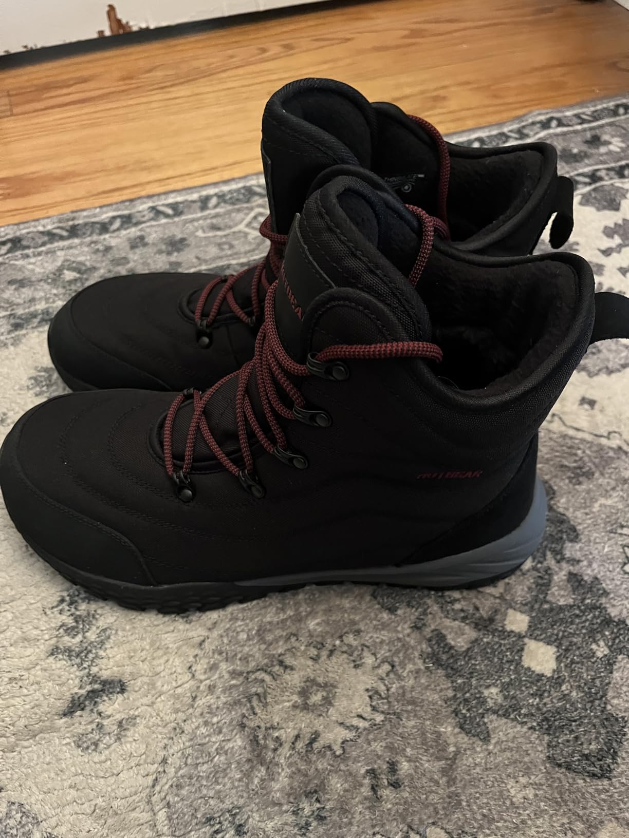 Men's Thinsulate Insulated Winter Snow Boots | Wide Toe Box | Slip-Resistant Outsole | Orthopedic & Arch Support customer photo 1