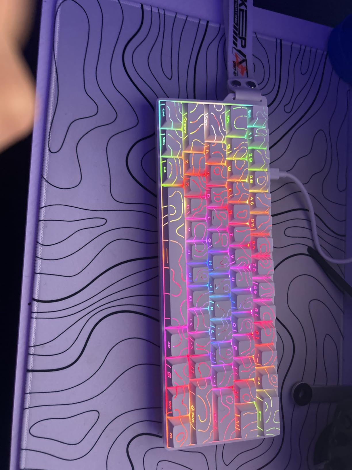 DAREU COOL60 60% Hall Effect Mechanical Gaming Keyboard,Magnetic Switch customer photo 1