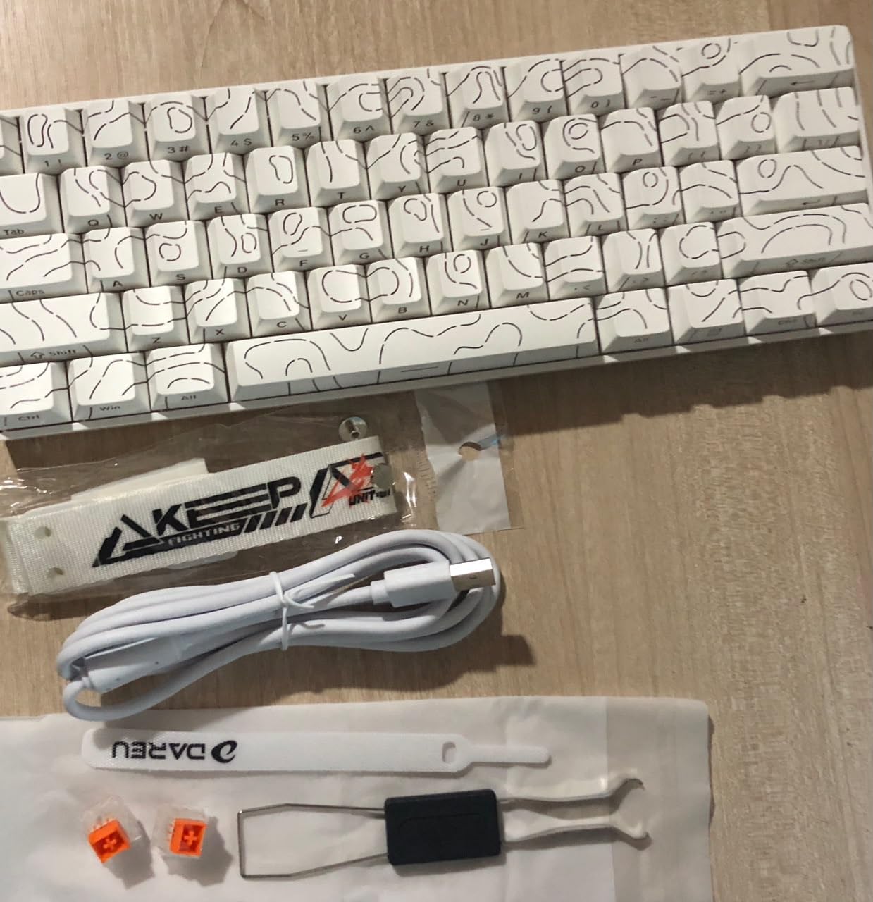 DAREU COOL60 60% Hall Effect Mechanical Gaming Keyboard,Magnetic Switch customer photo 2