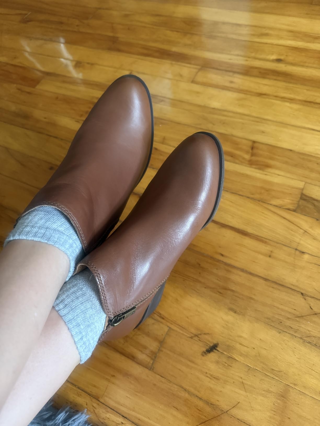 Lucky Brand Women's Basel Ankle Booties customer photo 1