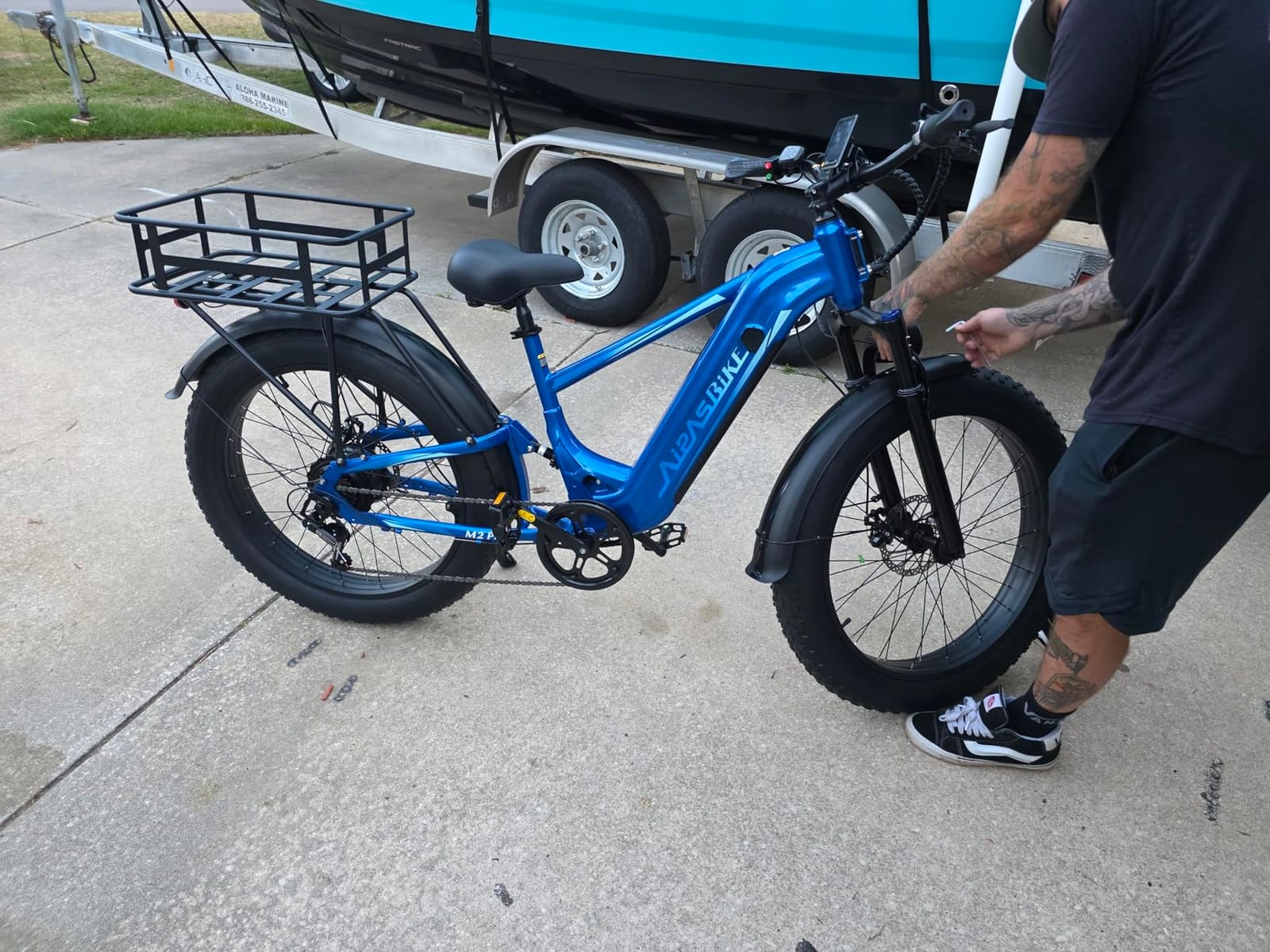 M2 Pro Electric Bike for Adults, 1800W Peak Motor, 85-Mile Long Range customer photo 2