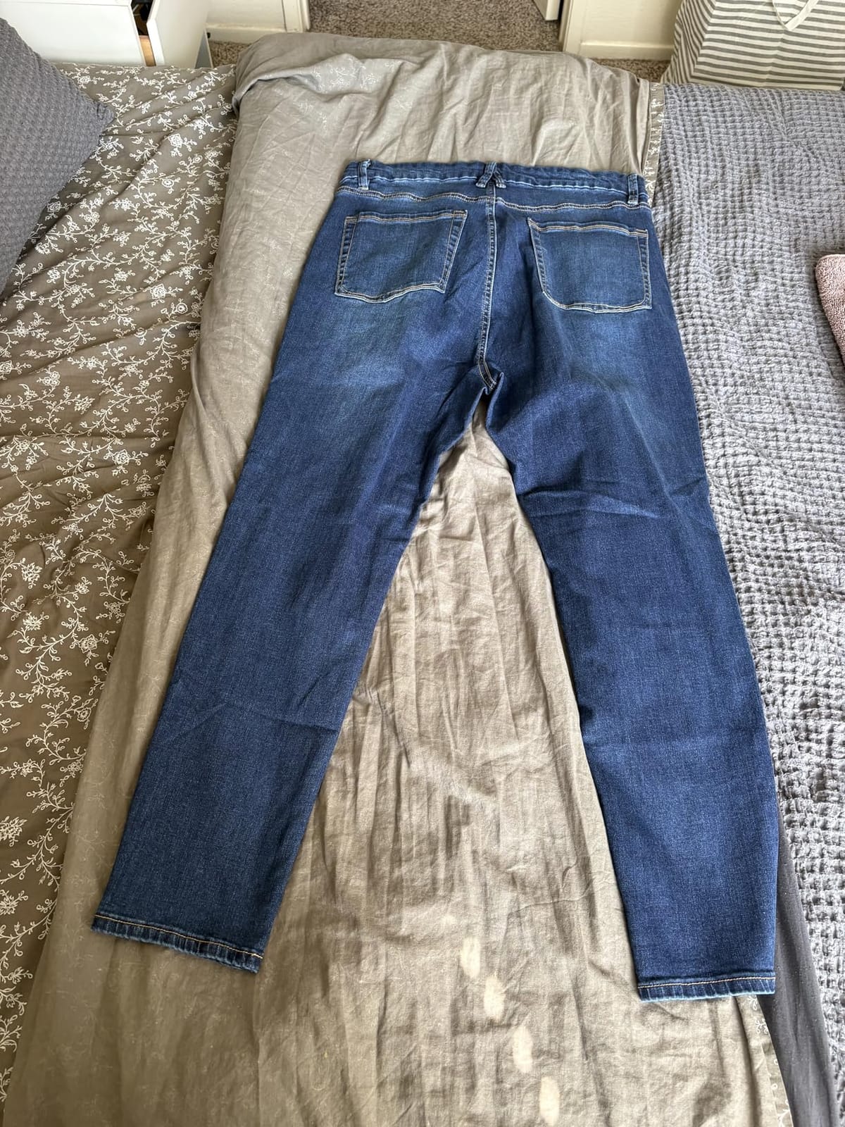 HDE Women's Plus Size Skinny Jeans with Pockets customer photo 2