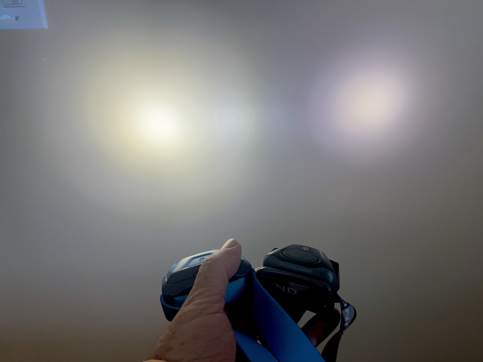 Petzl ACTIK CORE Headlamp - Powerful, Rechargeable 650 Lumen Light - Blue customer photo 1