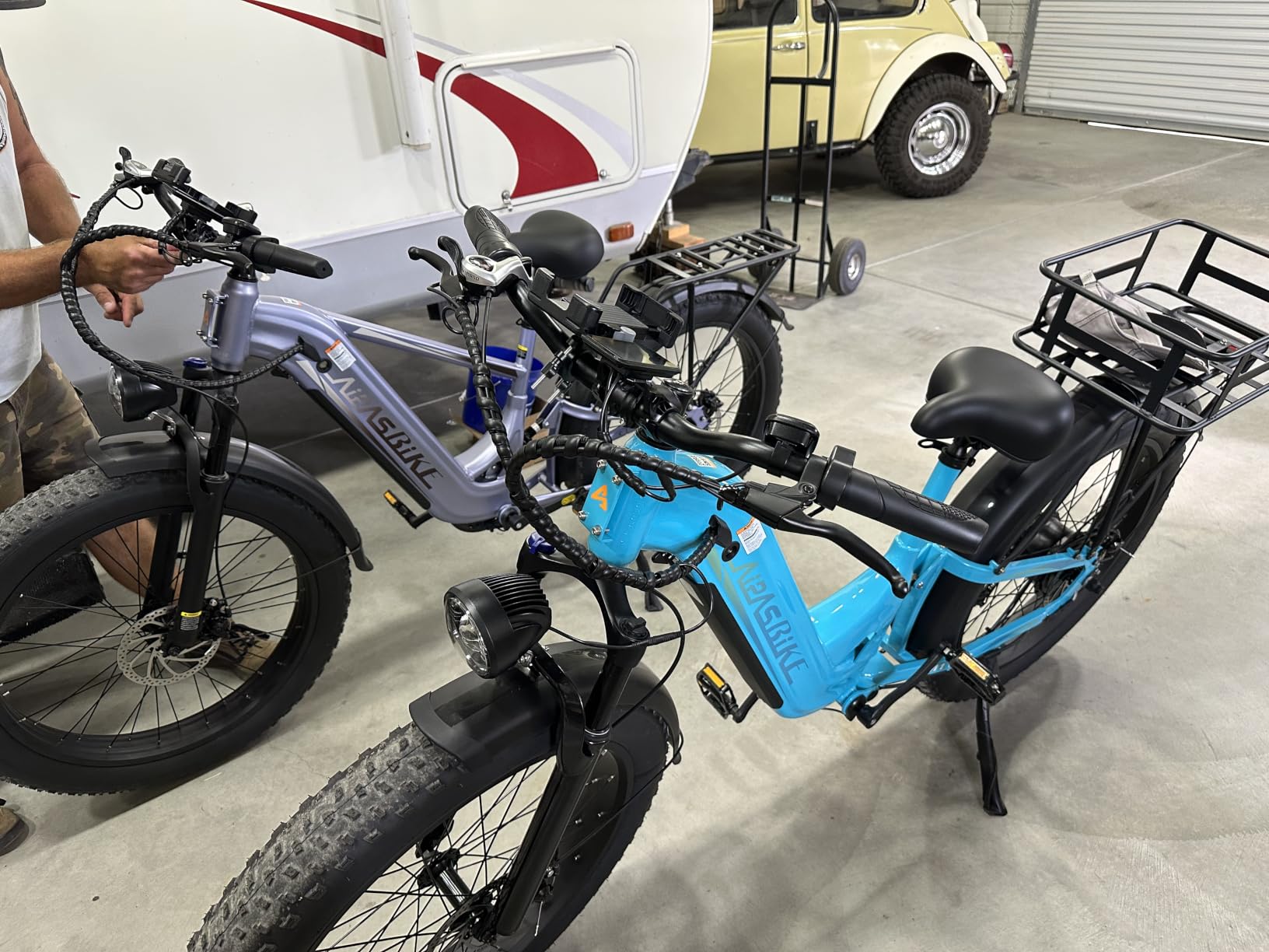Aipas M1 Pro & M2 Pro Electric Bike for Adults, 1800W Peak, Dual Suspension customer photo 2
