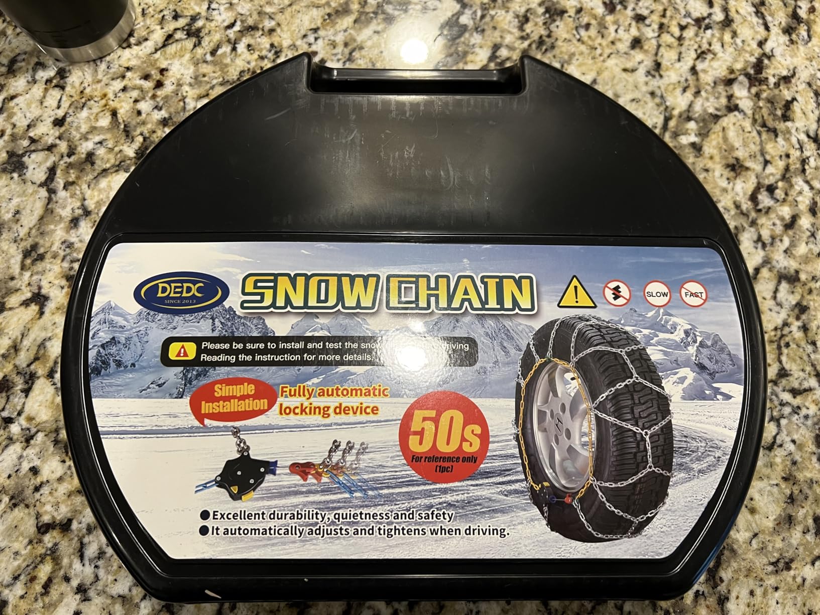DEDC Auto Lock Y-type Snow Tire Chain for SUV Pickup truck 295 305 315/33