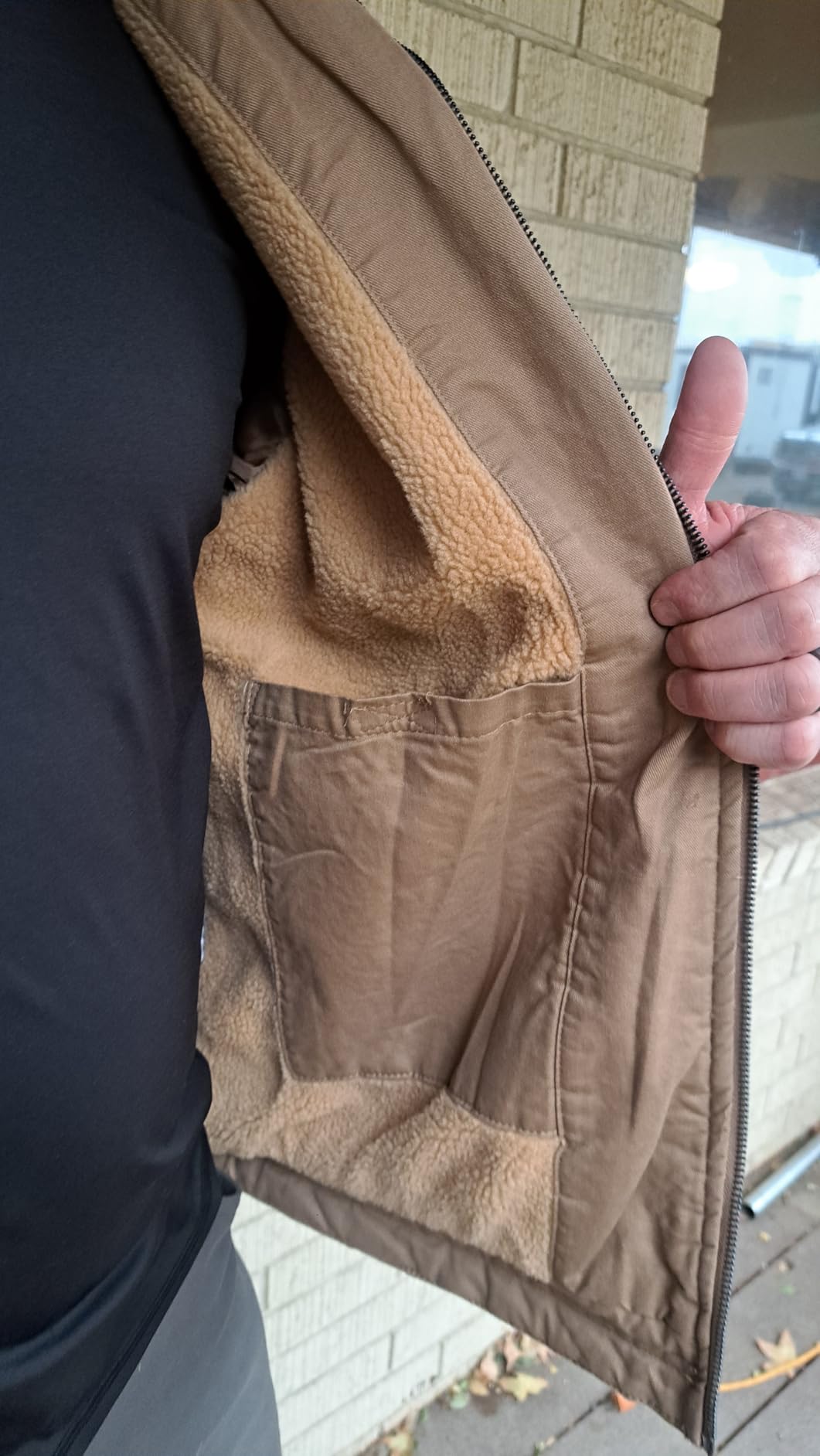 Rdruko Men's Barn Jackets Canvas Work Trucker Detroit Winter Coat customer photo 2