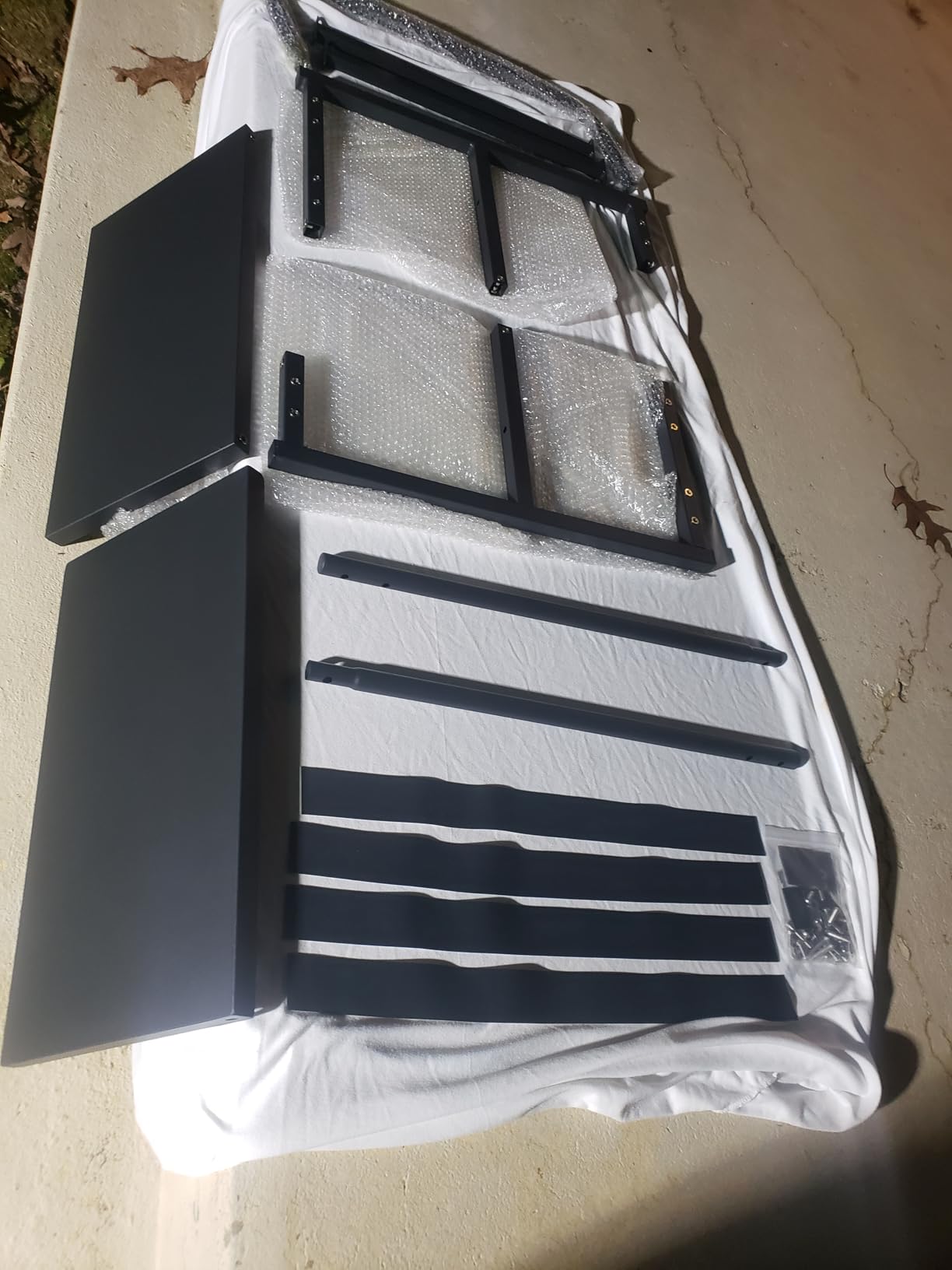 RV Steps with Handrail, 3 Steps RV Stairs with Non-Slip Tape customer photo 2