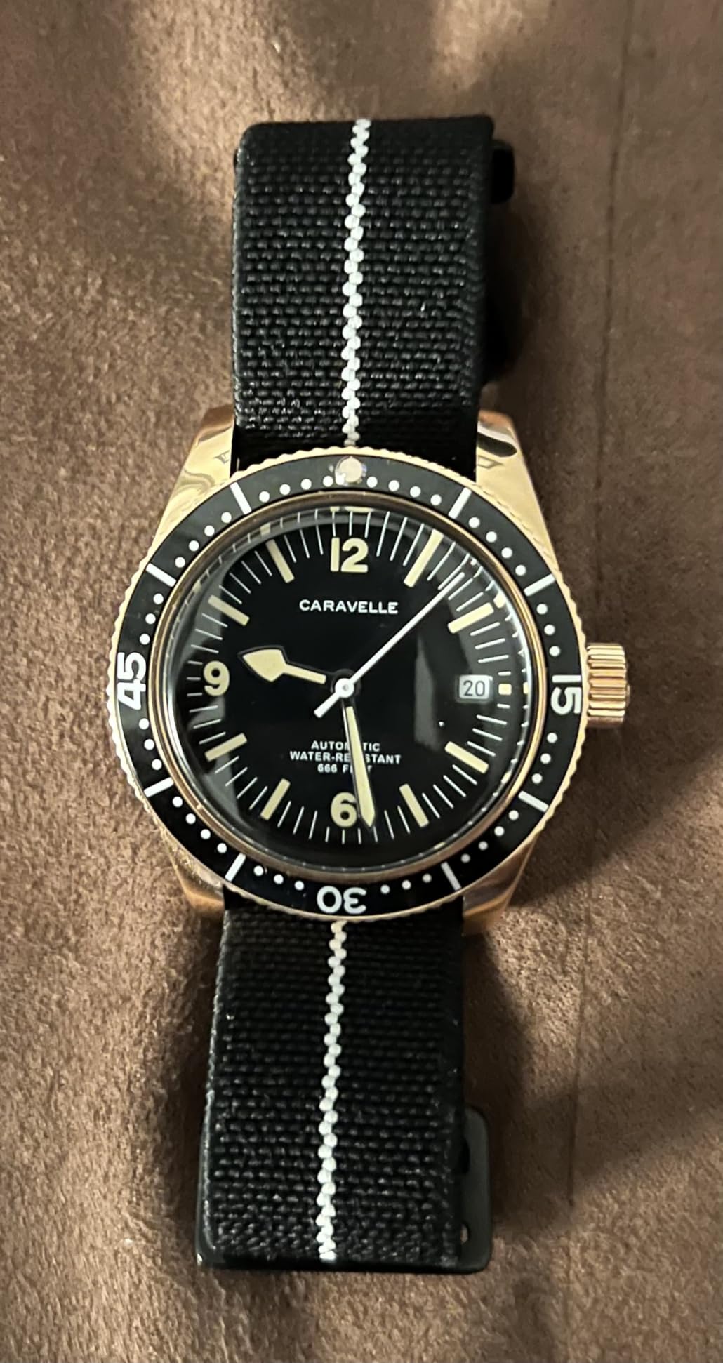 Bulova Automatic Vintage Sea Hunter Men's Watch customer photo 2