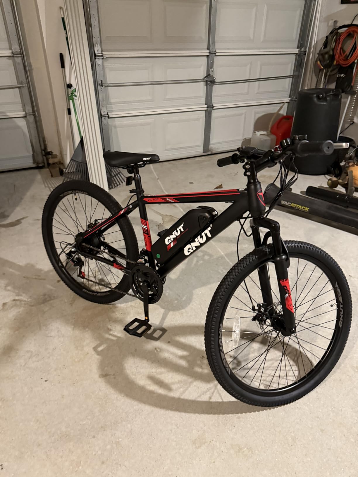 QNUT Electric Bike for Adults with Peak 1000W Motor 26