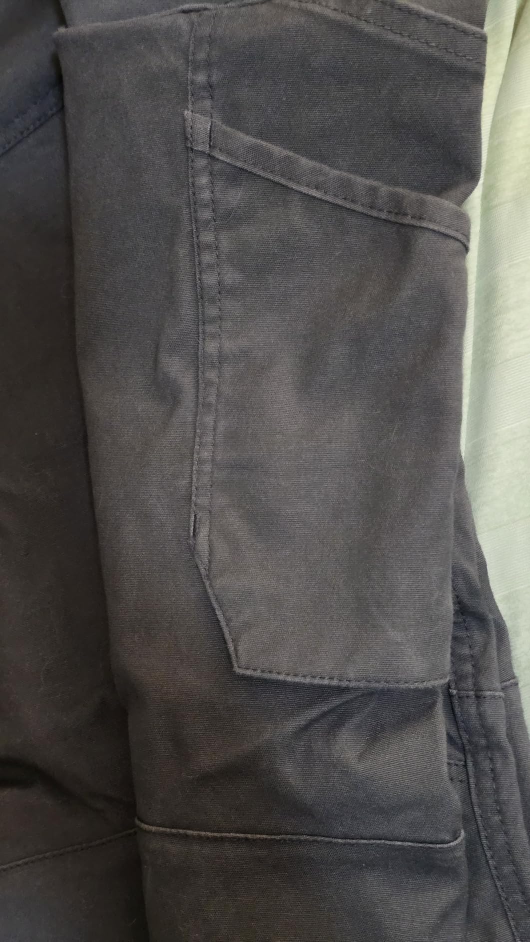 BOCOMAL FR Pants for Men Stretch Canvas Heavyweight Carpenter Relaxed Fit | Flame Resistant Utility Reinfoced Flexible Work Jeans|NFPA2112 CAT2|Knee Pads Pocket Cargo Hammer Loop Water/Stain-Resistant customer photo 2