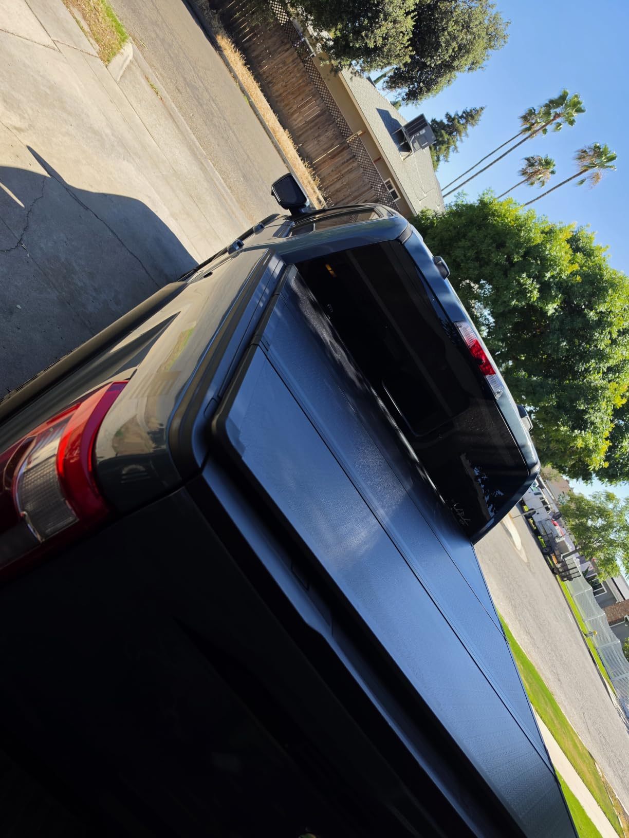 Tutel Low Profile Hard Shell Flip-Up Truck Bed Tonneau Cover|Fits 2015-2026 Ford F-150 5'5