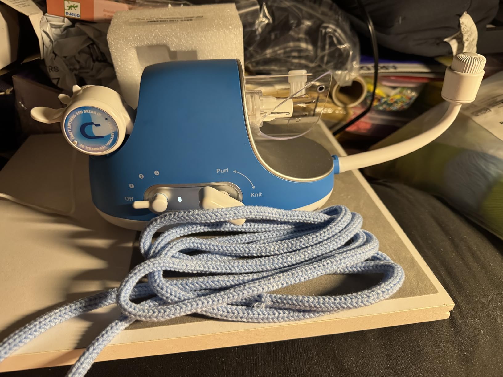 Caydo Automatic i Cord Knitting Machine F1 Pro for Fast DIY Handmade Crafts customer photo 2