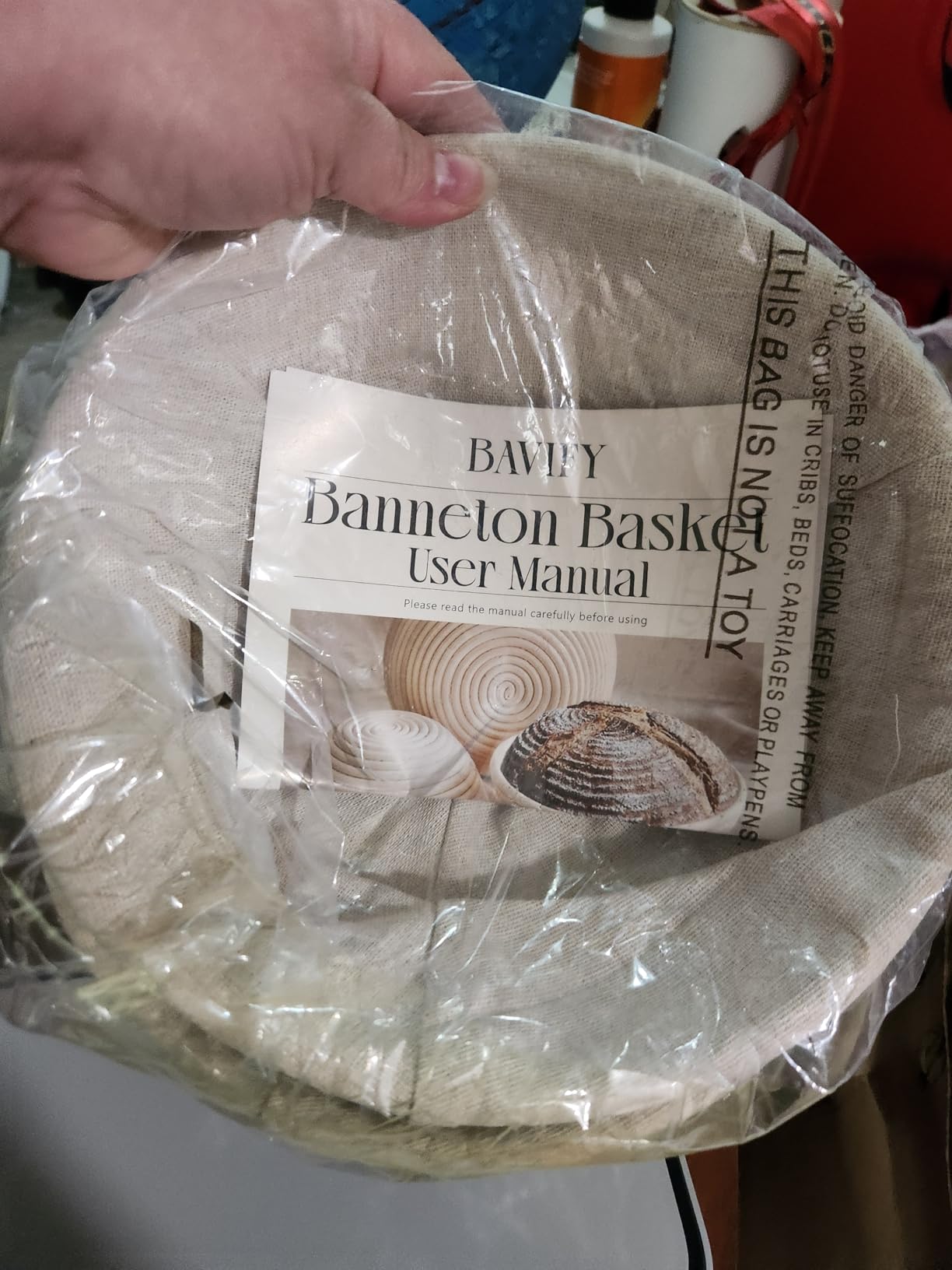 BAVIFY Sourdough Starter Kit, Banneton Bread Proofing Baskets Set customer photo 2