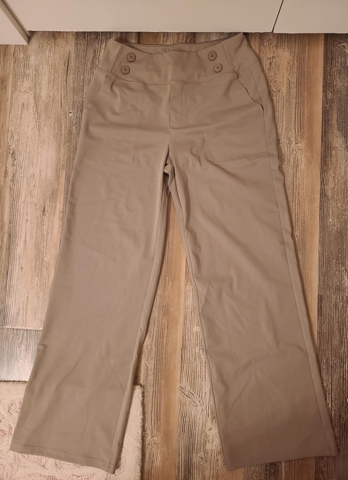 ISEEGZ Petite Work Casual Pants for Women 25