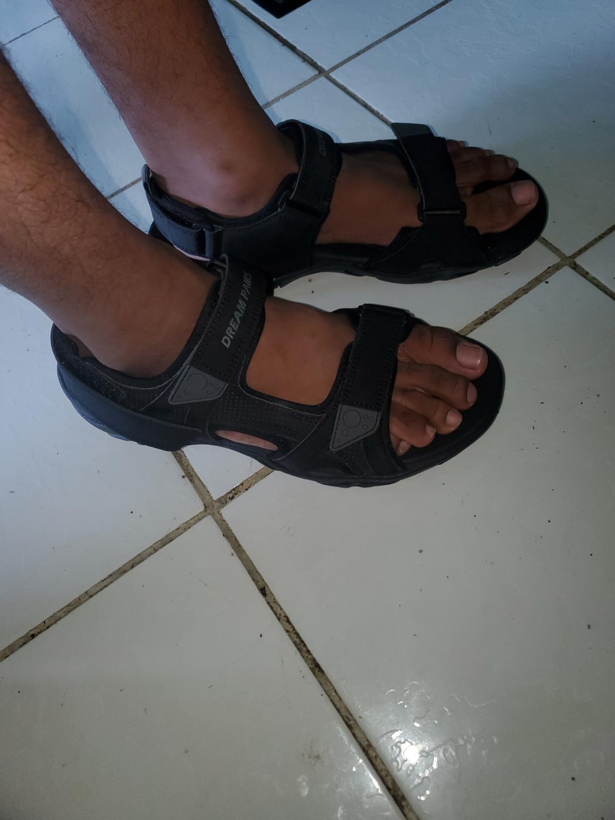 DREAM PAIRS Men's Hiking Walking Sport Water Sandals customer photo 1