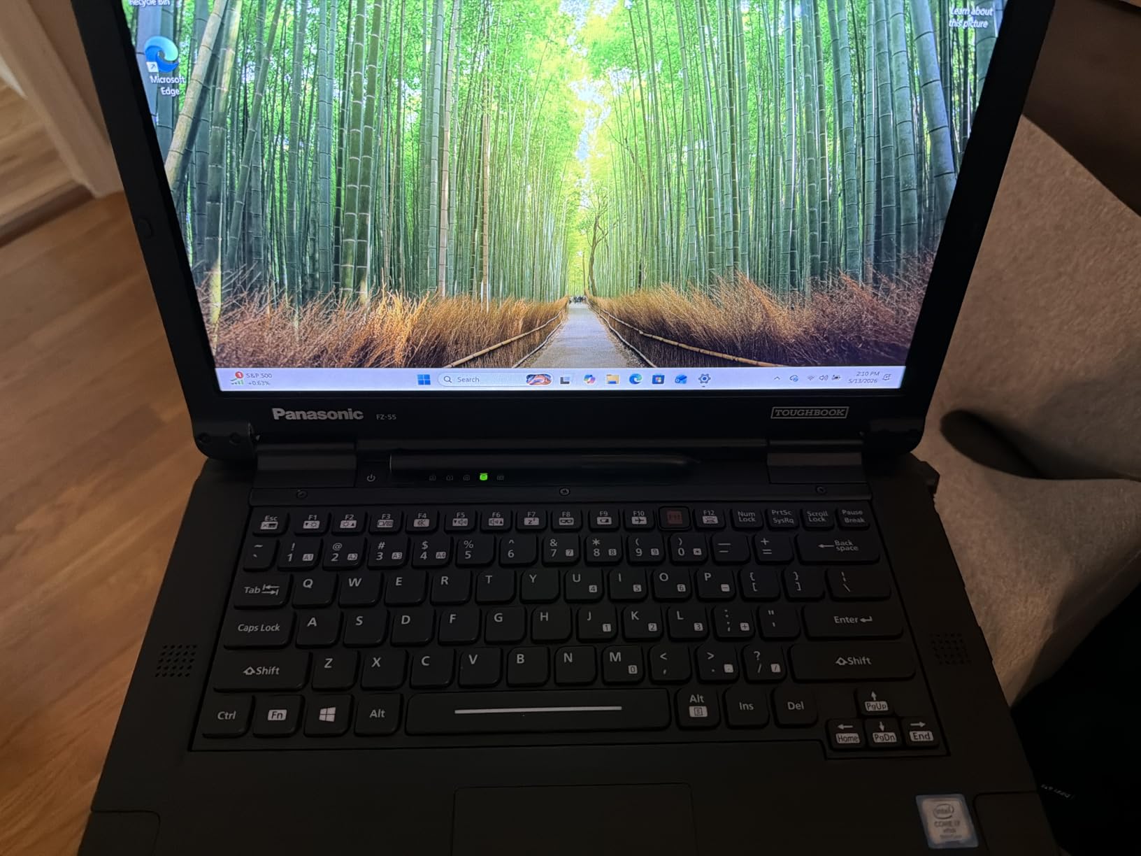 Panasonic Toughbook FZ-55 MK1 Rugged Laptop,14-in i7, 16GB, 512GB (Renewed) customer photo 1
