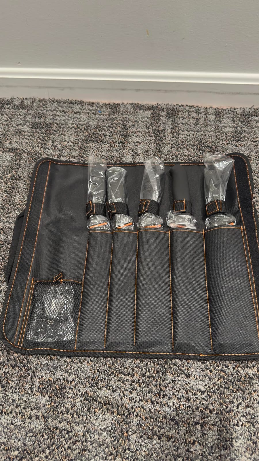 Golden Bird Butcher Knife Set - Non-slip Skinning Knife Set with Roll Bag customer photo 1