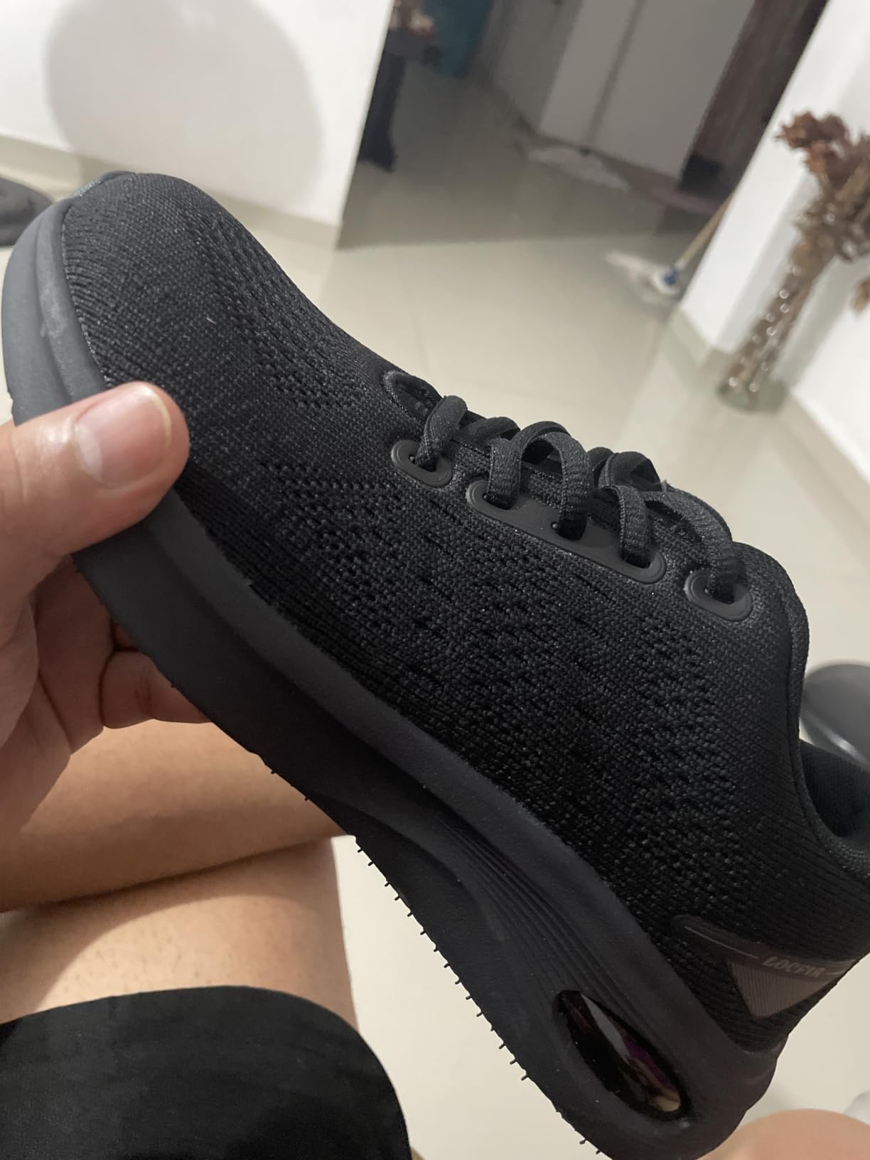 Womens Wide Orthopedic Walking Shoes with Cushioned Arch Support Lace-Up Running Sneakers customer photo 1