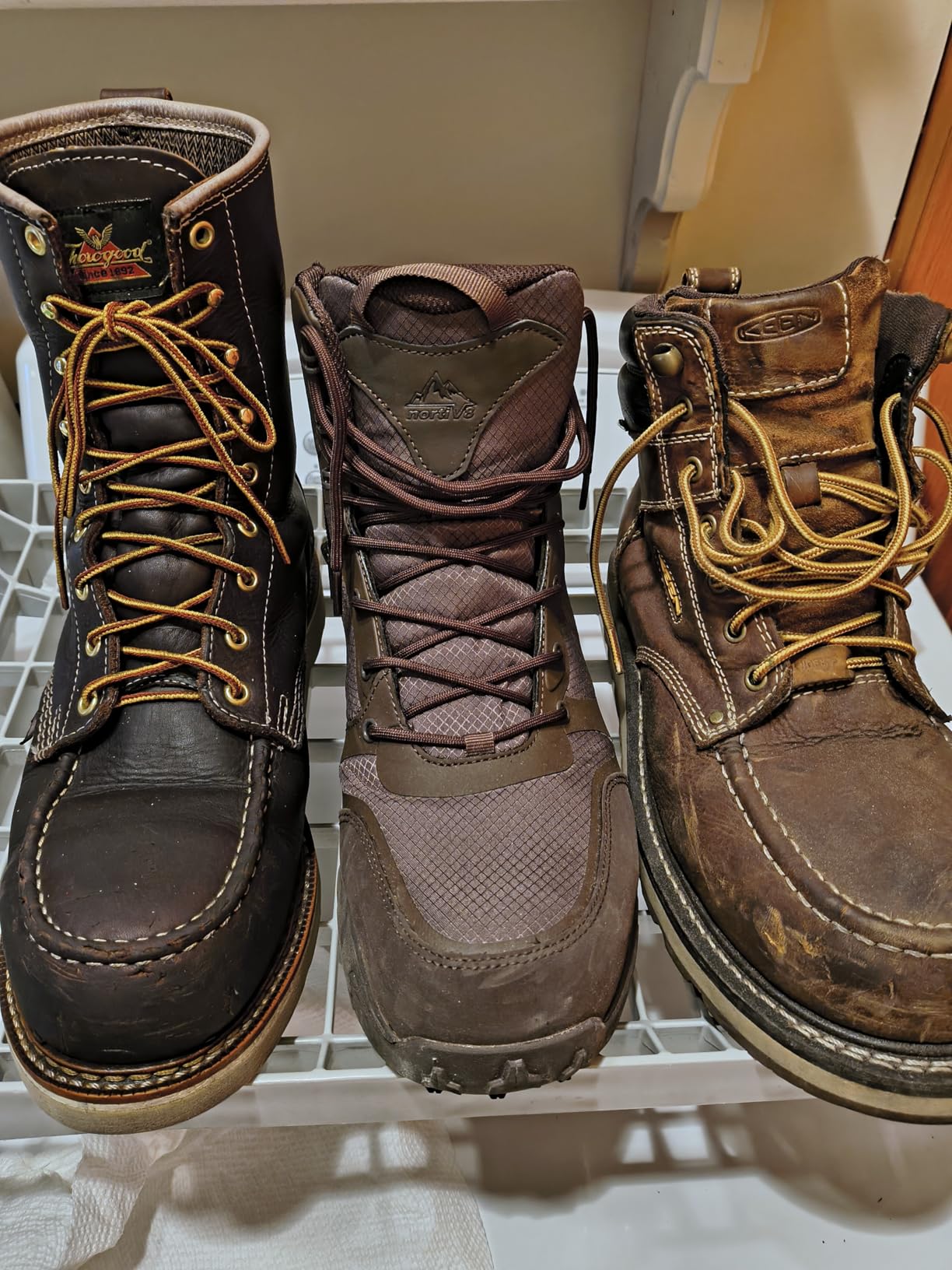 NORTIV 8 Men's Composite Toe Work Boots Lightweight | ASTM F2412-24 & ASTM F2913-24 Safety Boots with Side Zipper for Construction & Warehouse, Metrostrike-Nano customer photo 2