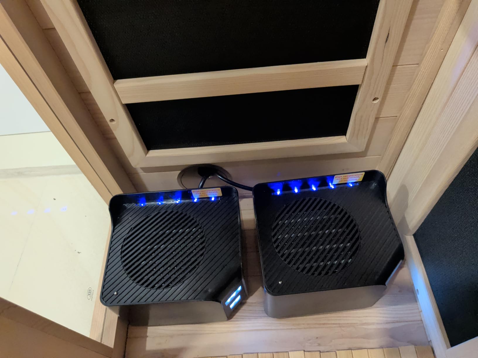 Portable Dry Hot Air Heater, 1500W Electric Dry Heater for Portable Sauna customer photo 1