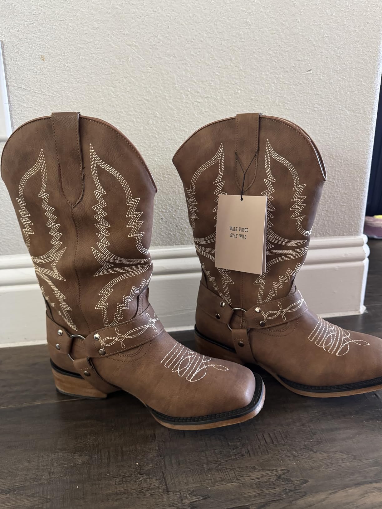 SheSole Extra Wide Calf Boots for Women customer photo 2