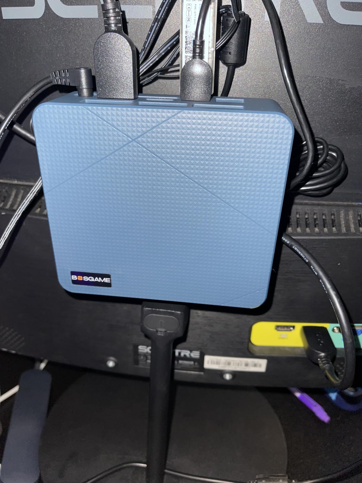 BOSGAME P4 Ultra Mini PC, Ryzen 7 7730U, 16GB RAM 1TB PCIe3.0 SSD customer photo 1