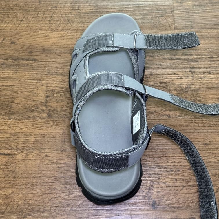 FitVille Wide Sandals for Men With Arch Support Orthopedic Comfortable Summer Men's Wide Sandals for Plantar Fasciitis & Swollen Feet Breathable Outdoor Recovery Athletic Walking Sandal customer photo 2