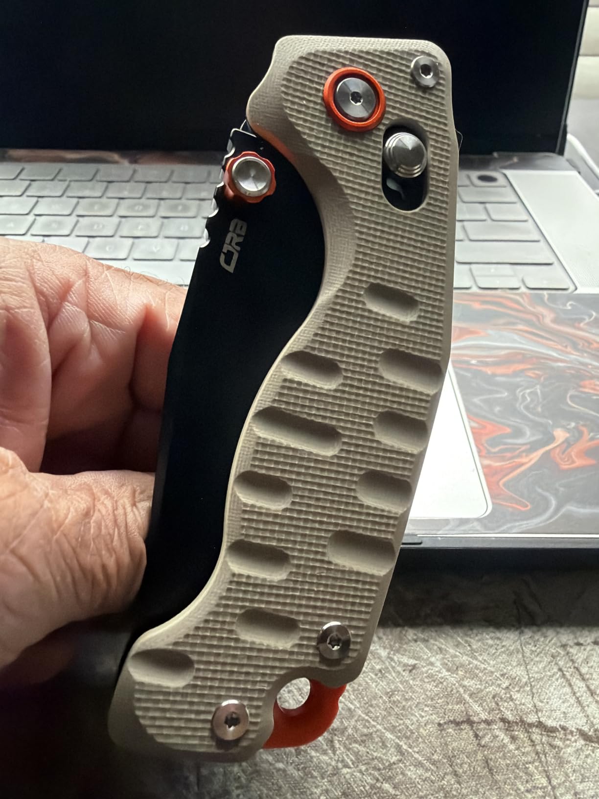 CJRB Doubletap Pocket Knife, 3.86